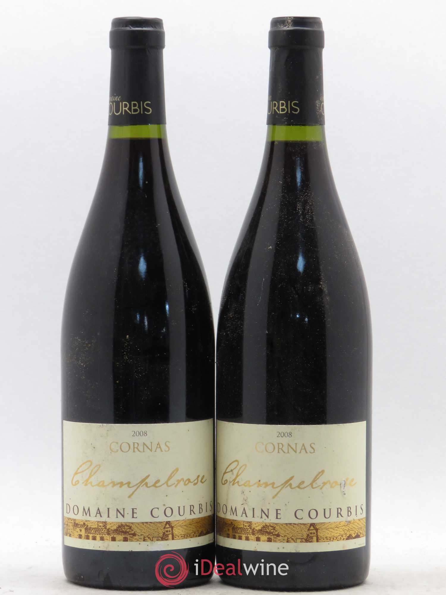 Cornas Champelrose Domaine Courbis 2008 - Posten von 2 Flaschen - 0