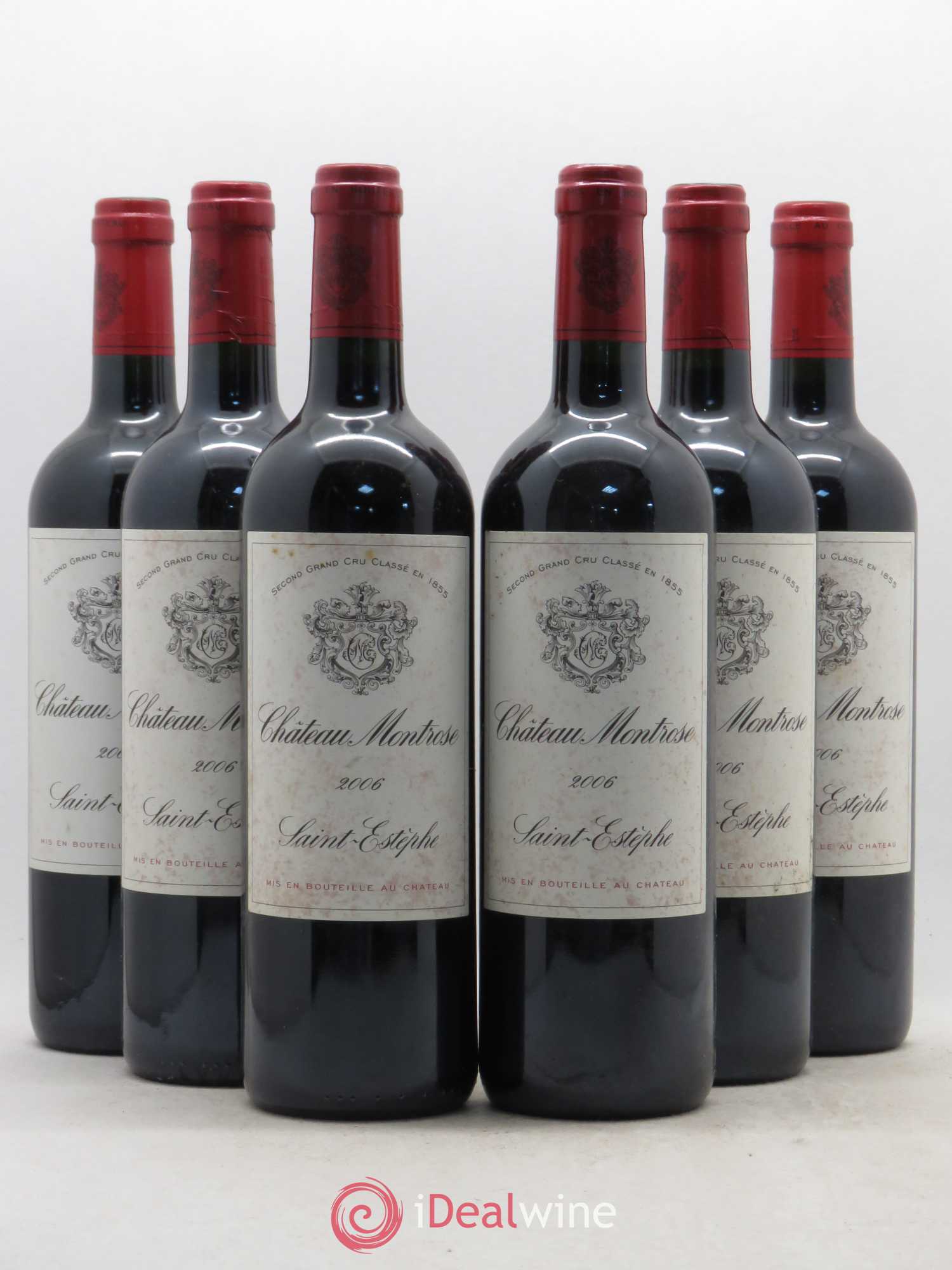 Château Montrose 2ème Grand Cru Classé 2006 - Lot de 6 bouteilles - 0