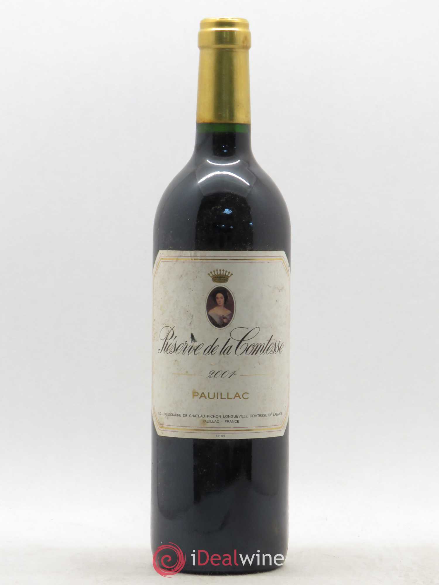 Réserve de la Comtesse Second Vin 2001 - Lot de 1 bouteille - 0