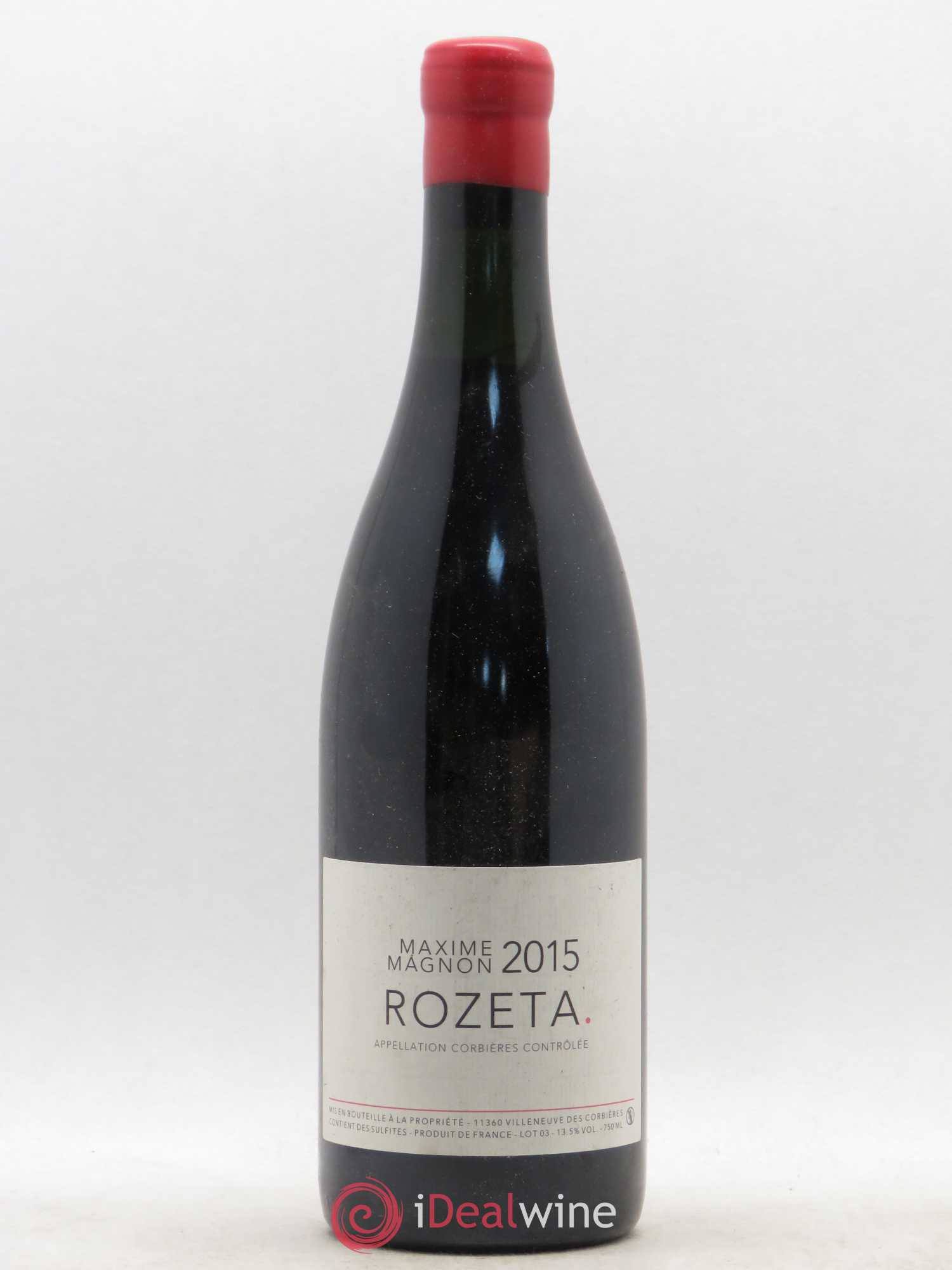Corbières Rozeta Maxime Magnon 2015 - Posten von 1 Flasche - 0