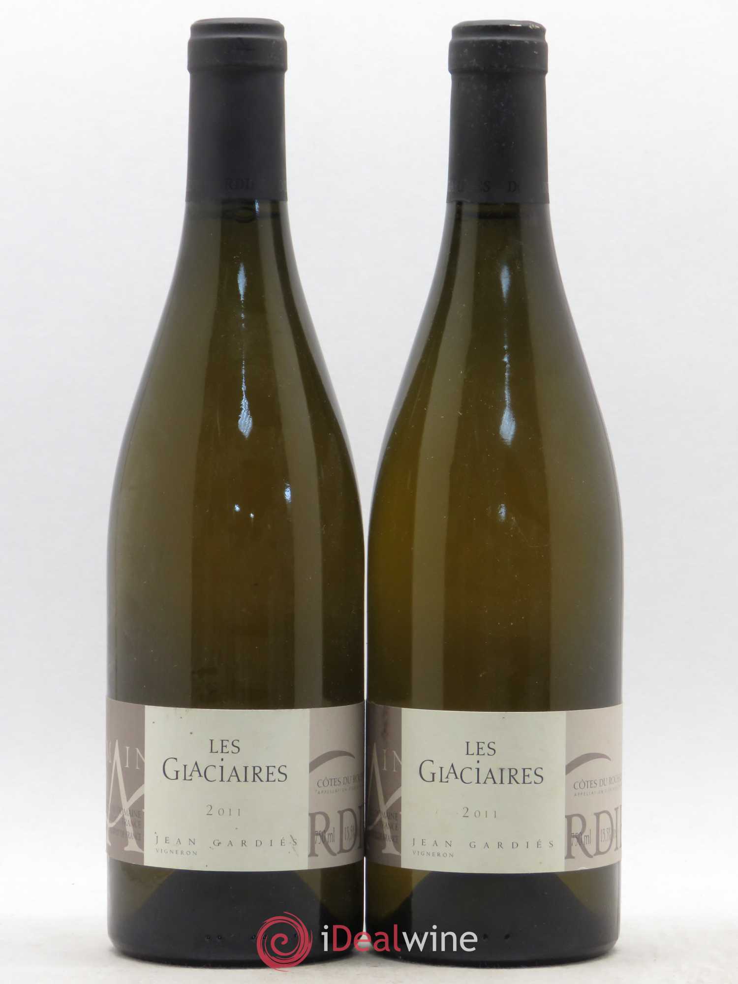 Côtes du Roussillon Domaine Gardiès Les Glaciaires 2011 - Lotto di 2 bottiglie - 0