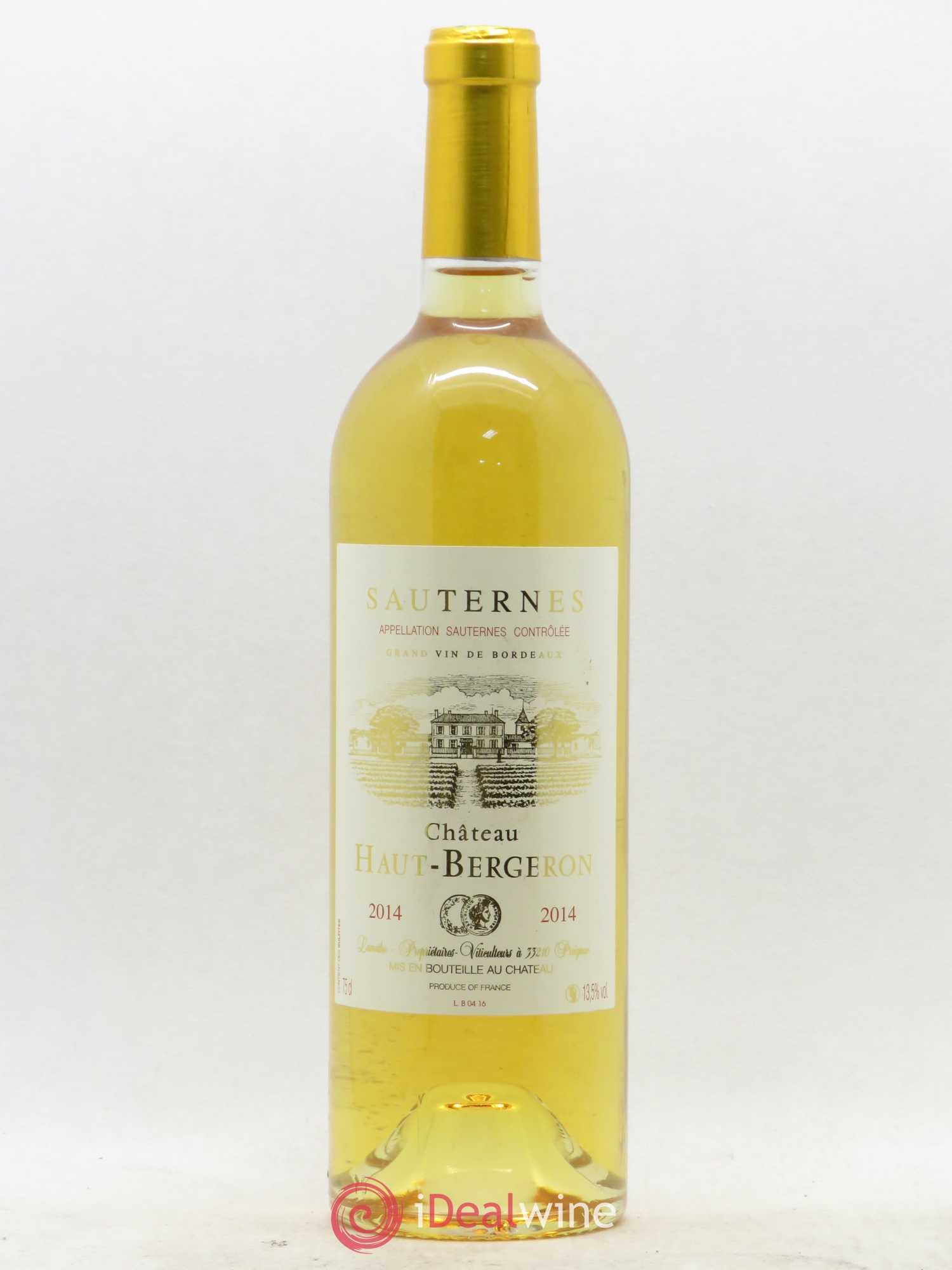 Château Haut-Bergeron 2014 - Lotto di 1 bottiglia - 0
