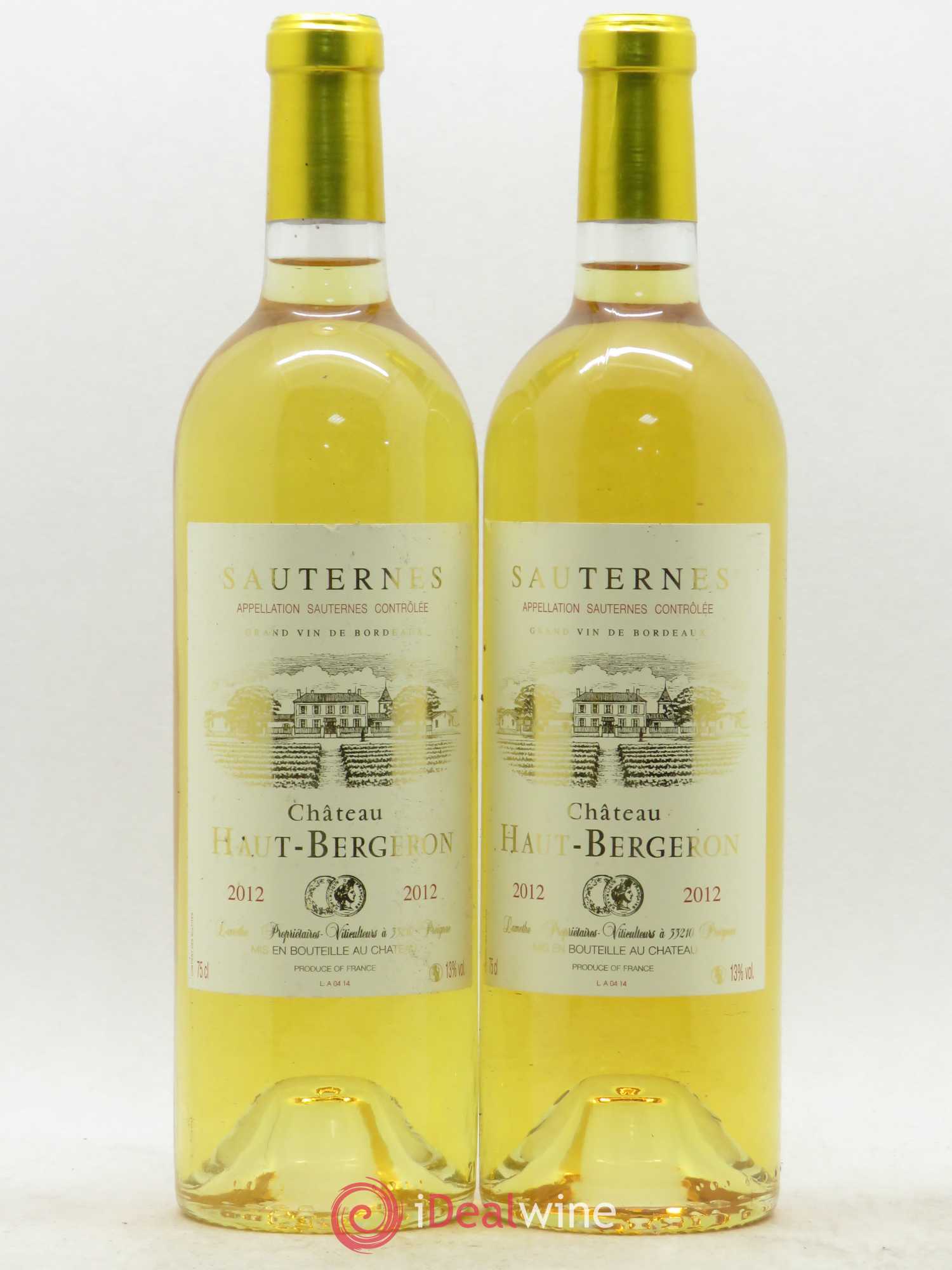 Château Haut-Bergeron 2012 - Lotto di 5 bottiglie - 2