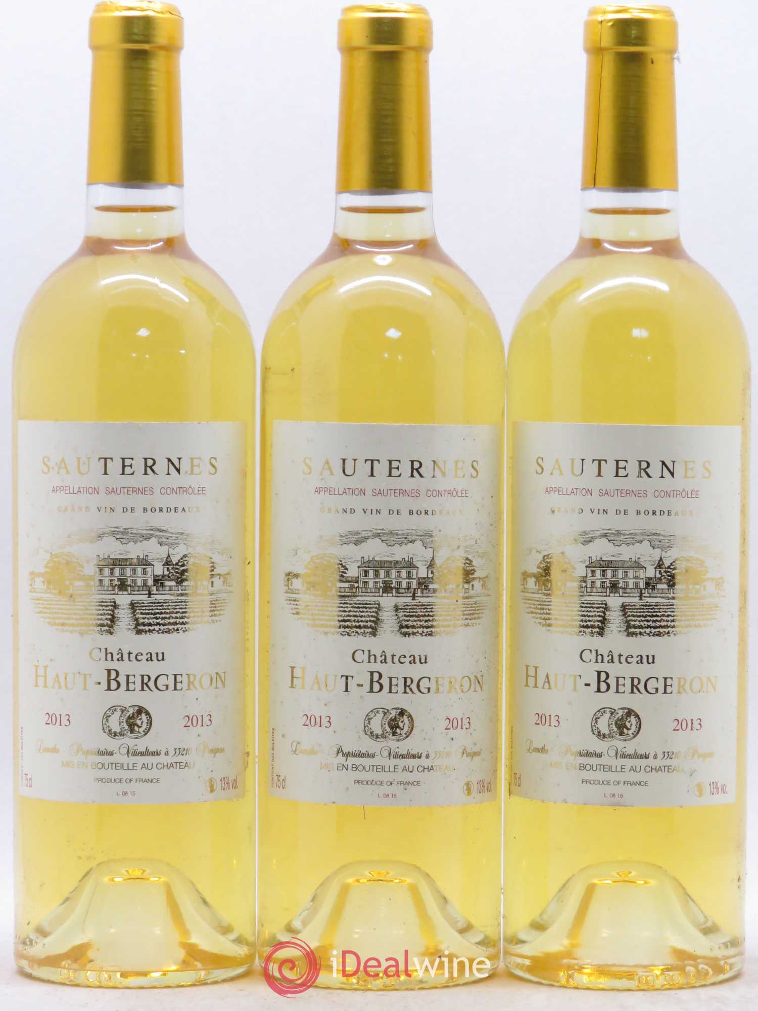 Château Haut-Bergeron 2013 - Lot de 6 bouteilles - 2