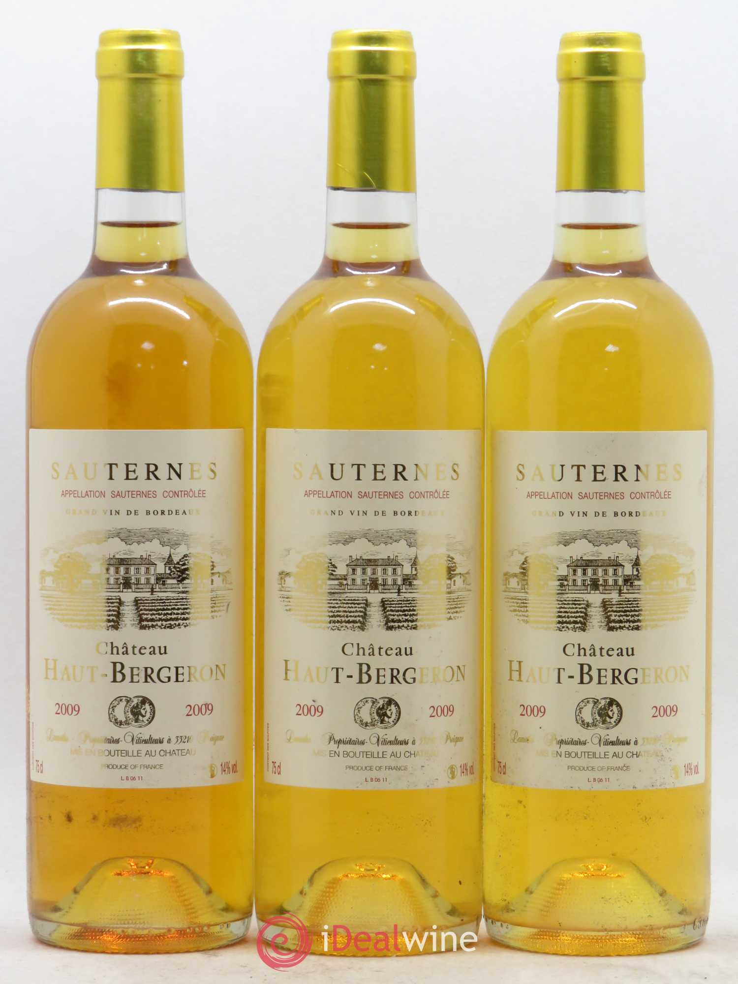 Château Haut-Bergeron 2009 - Lot de 6 bouteilles - 2