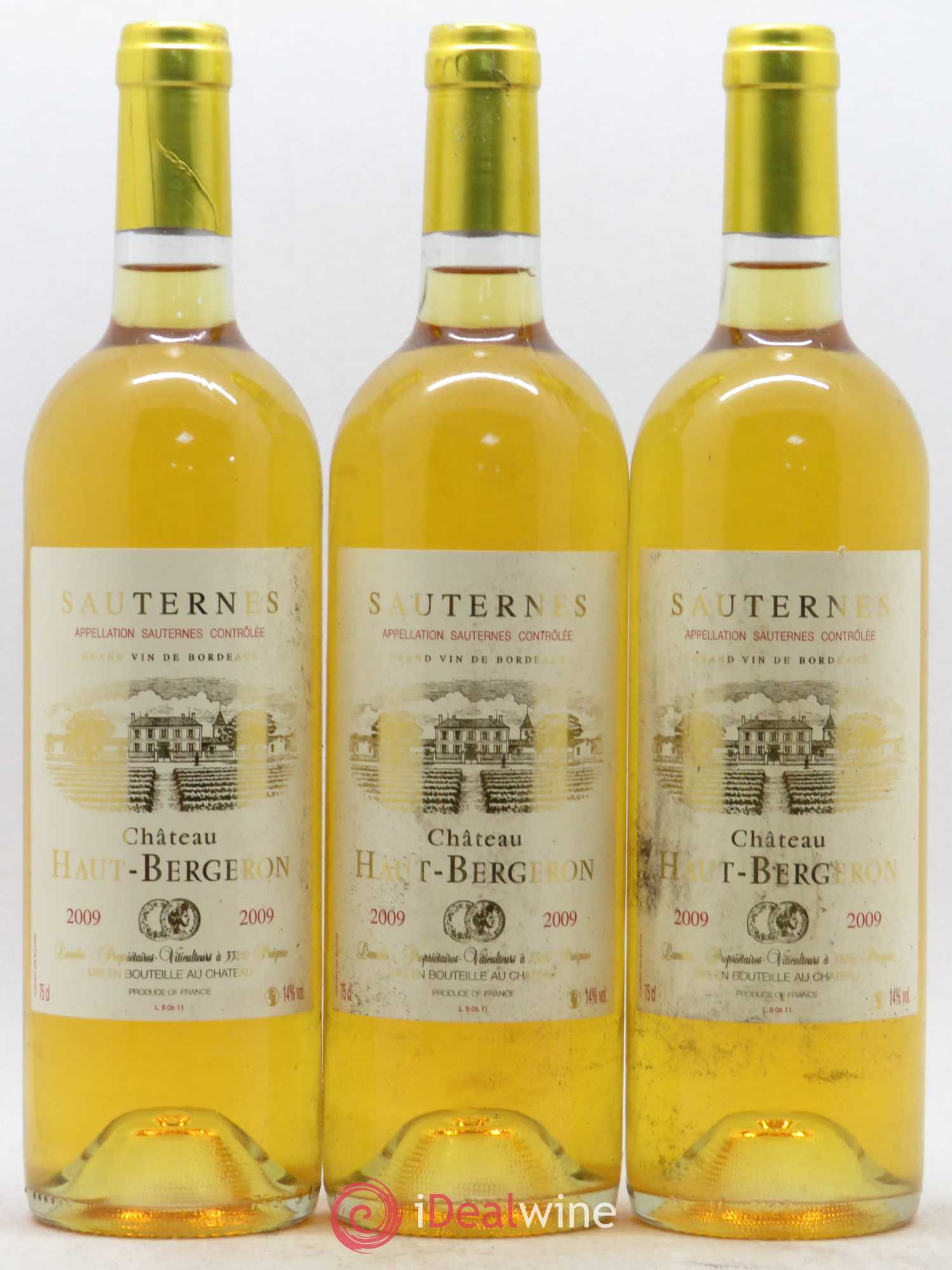 Château Haut-Bergeron 2009 - Lotto di 6 bottiglie - 1
