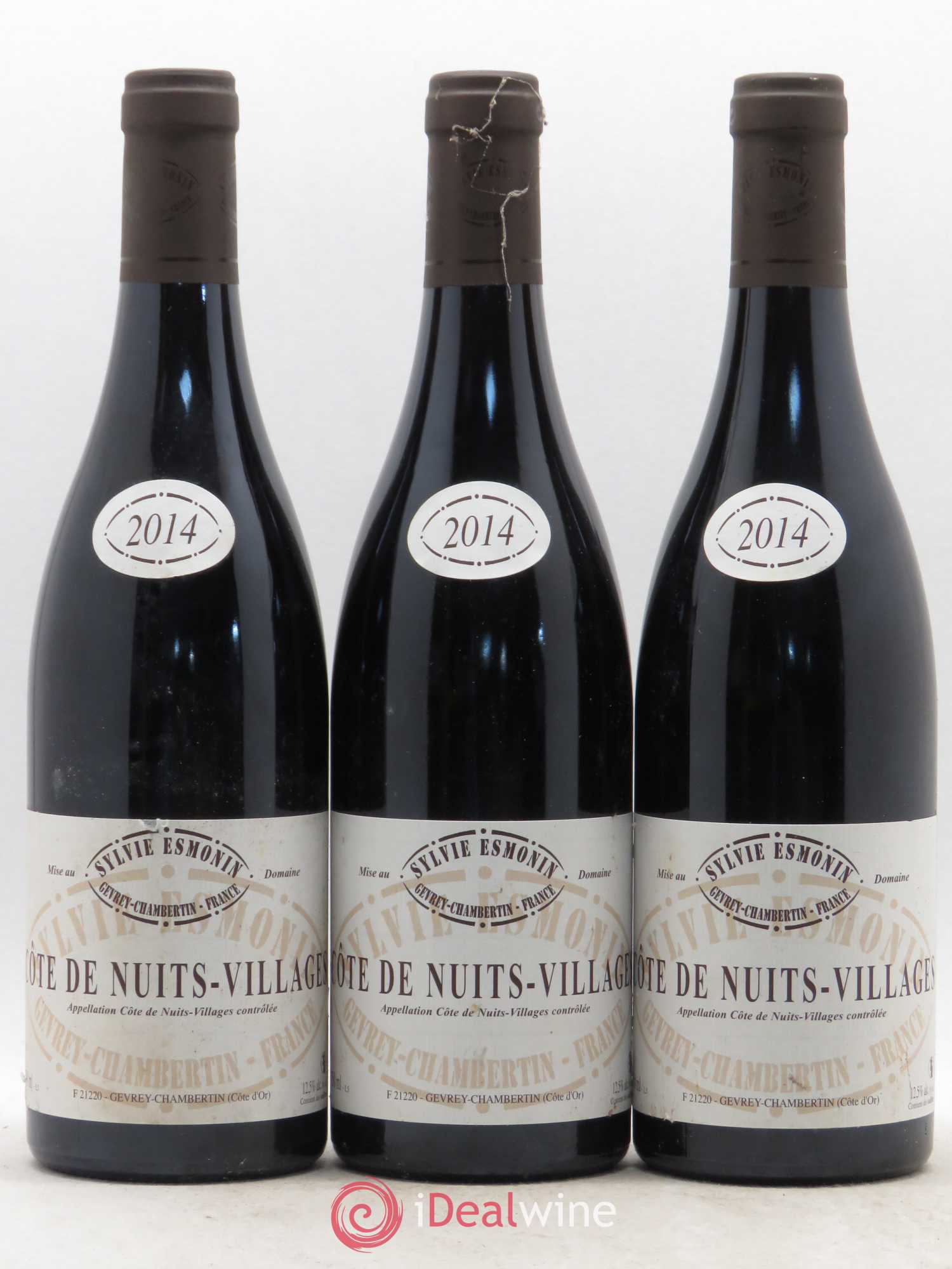 Côte de Nuits-Villages Domaine Sylvie Esmonin 2014 - Lot de 6 bouteilles - 2