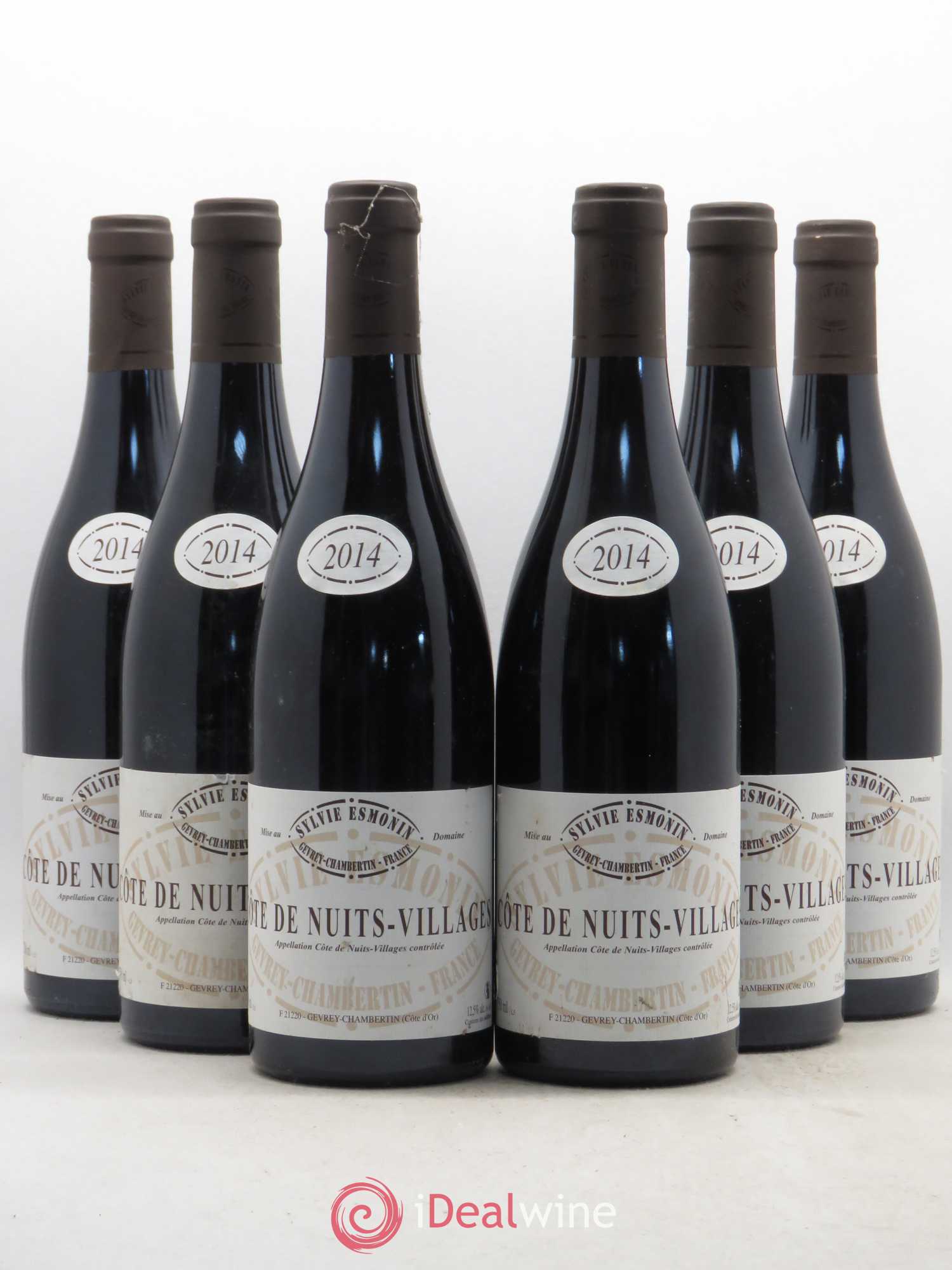 Côte de Nuits-Villages Domaine Sylvie Esmonin 2014 - Lot de 6 bouteilles - 0