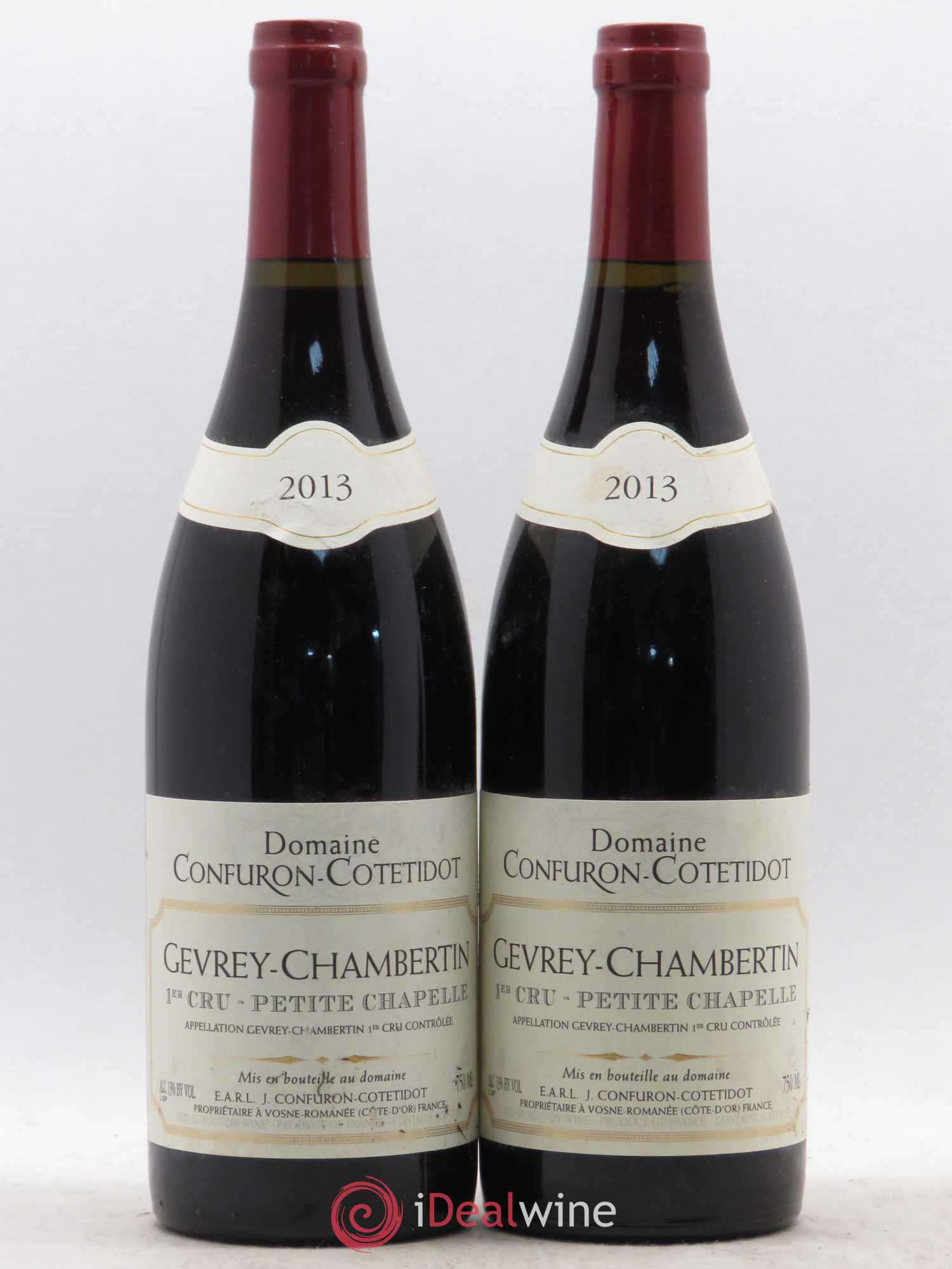 Gevrey-Chambertin 1er Cru Petite Chapelle Confuron-Cotetidot 2013 - Lot de 2 bouteilles - 0