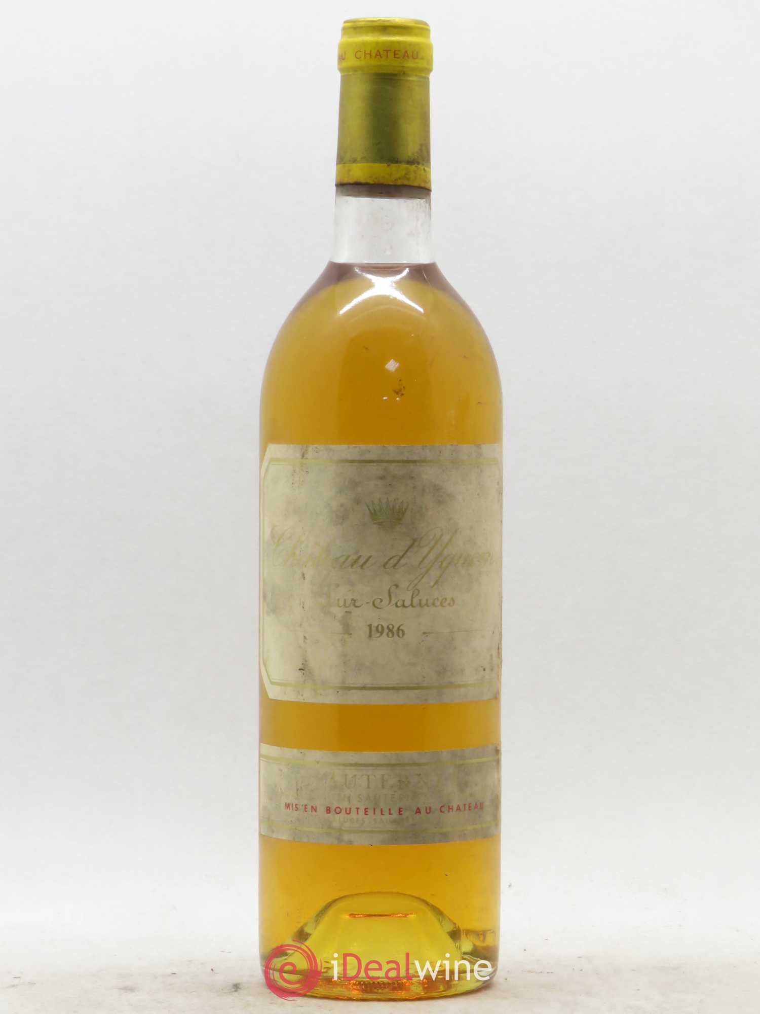 Château d' Yquem 1er Cru Classé Supérieur 1986 - Lotto di 1 bottiglia - 0
