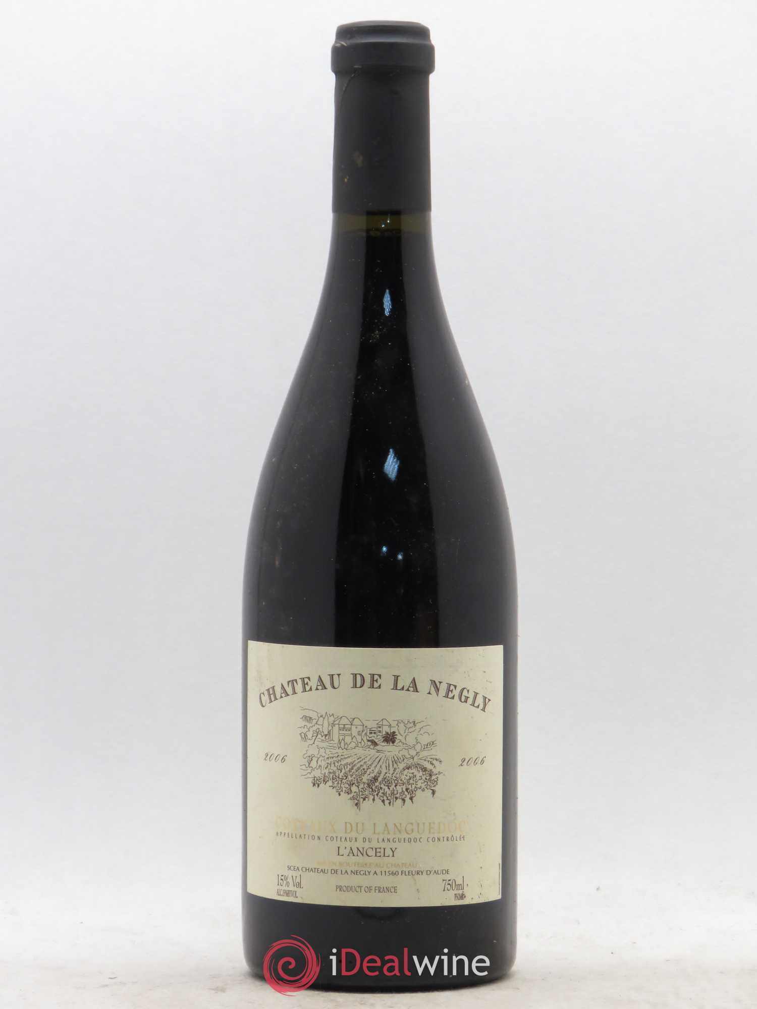 Coteaux du Languedoc L'Ancely Château De La Négly 2006 - Posten von 1 Flasche - 0