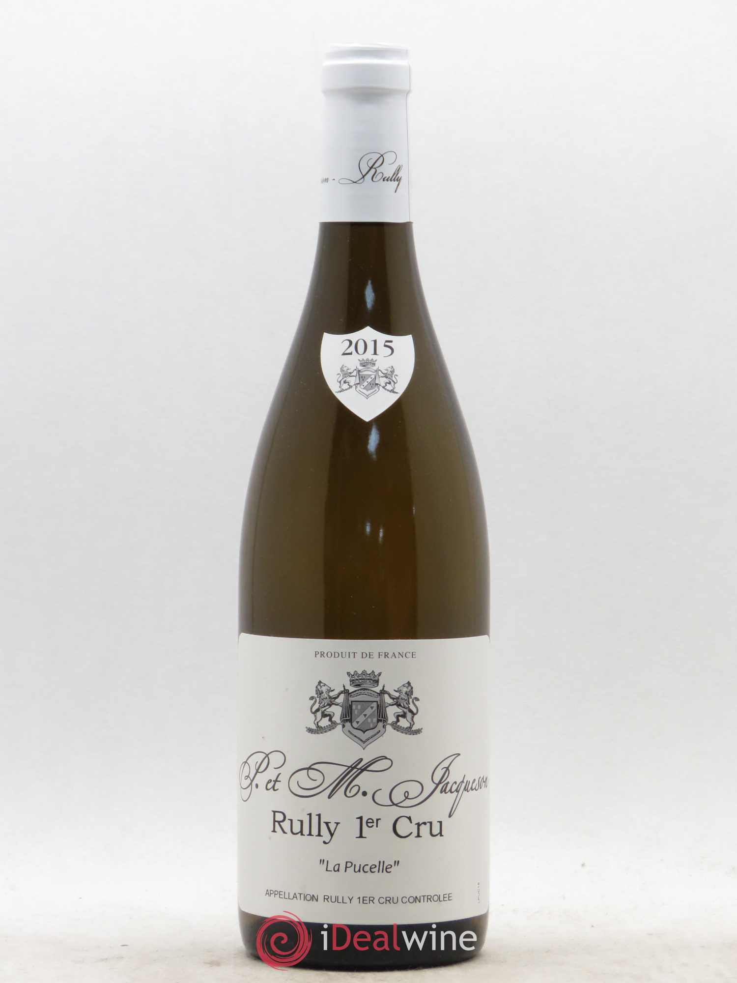 Rully 1er Cru La Pucelle Paul & Marie Jacqueson 2015 - Lot de 1 bouteille - 0