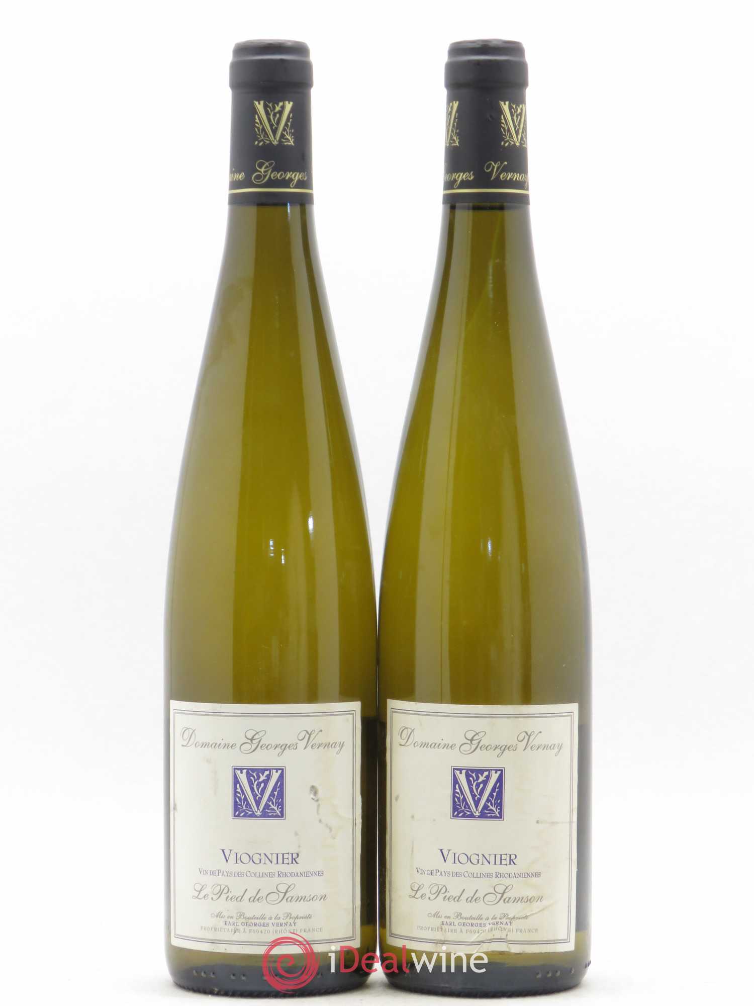 Collines Rhodaniennes Le Pied de Samson Georges Vernay 2012 - Lot de 5 bouteilles - 2