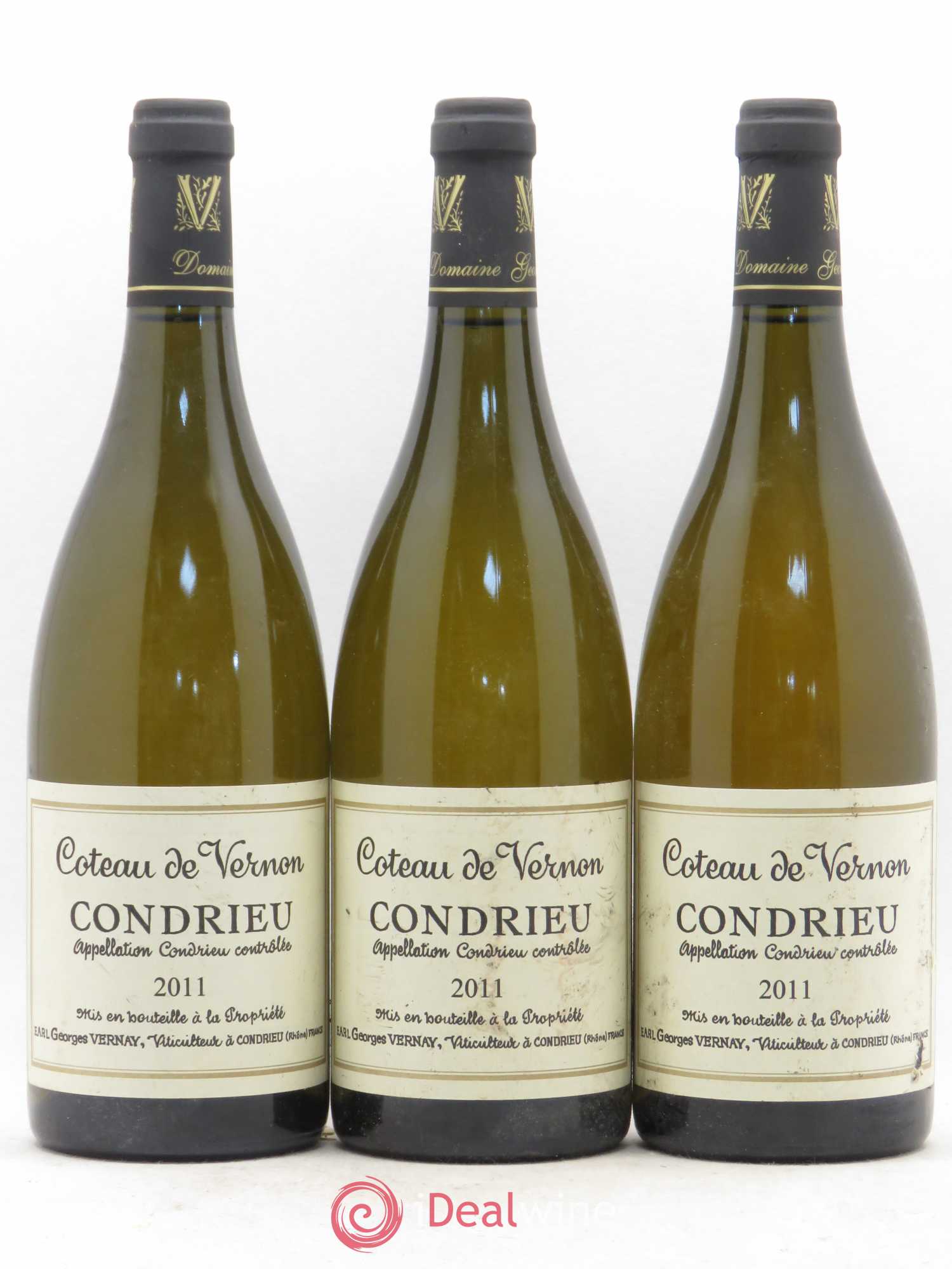 Condrieu Coteau de Vernon Georges Vernay 2011 - Lot de 3 bouteilles - 0