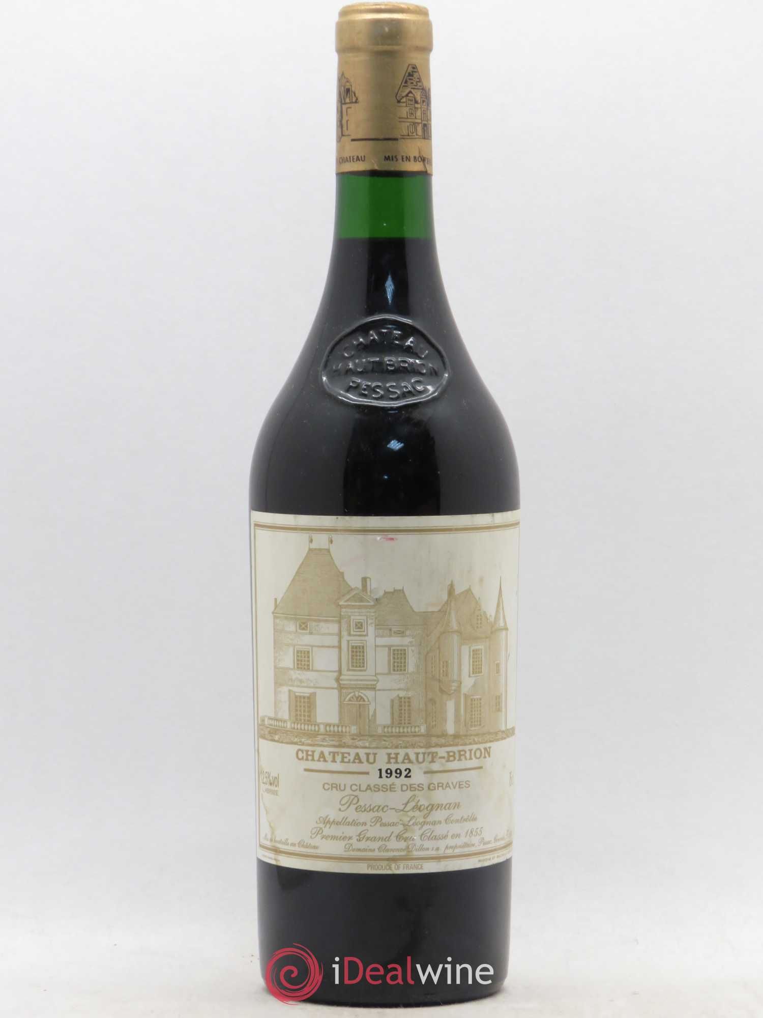 Château Haut Brion 1er Grand Cru Classé 1992 - Lot de 1 bouteille - 0