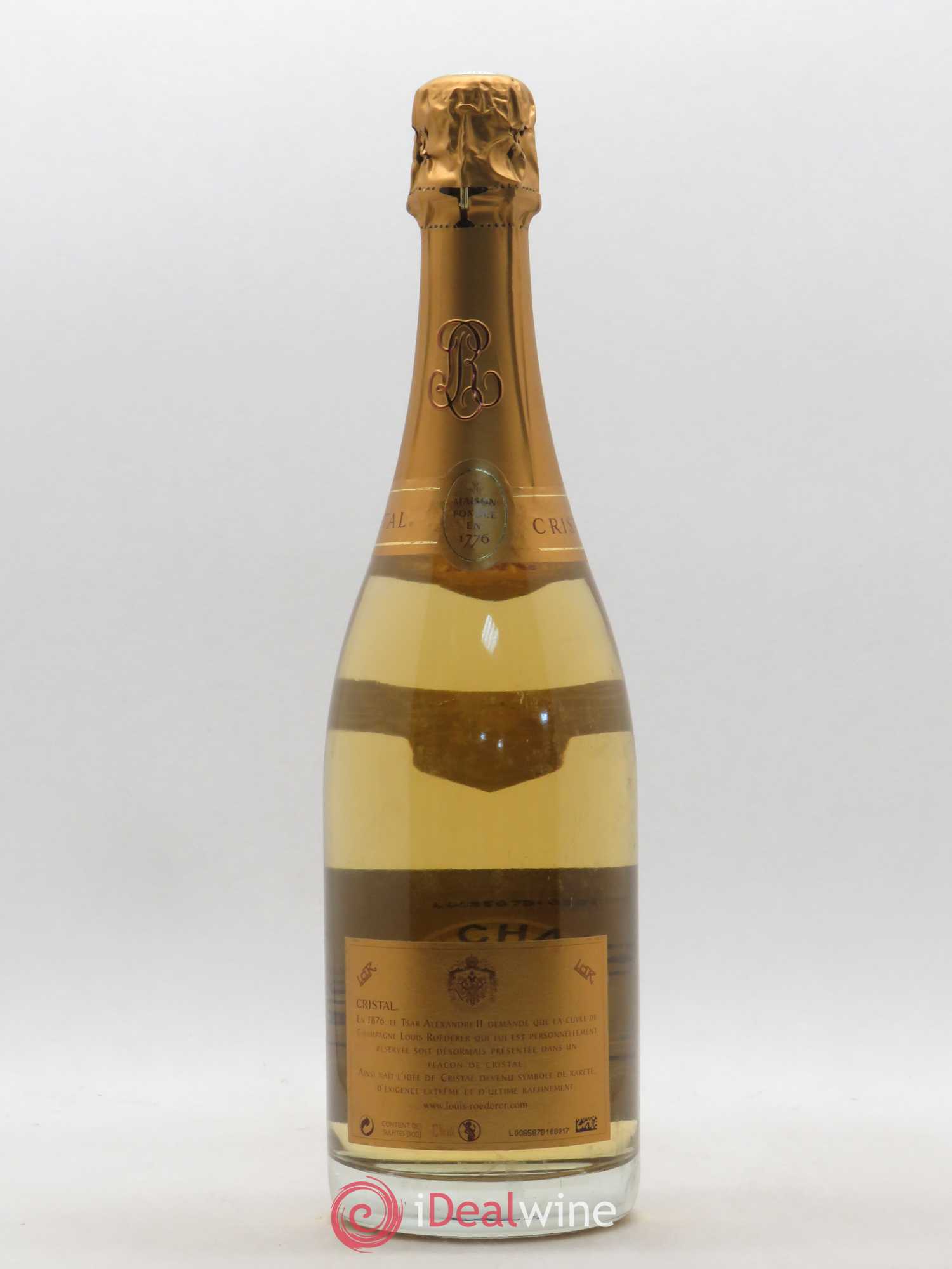 Cristal Louis Roederer 1997 - Lot de 1 bouteille - 1
