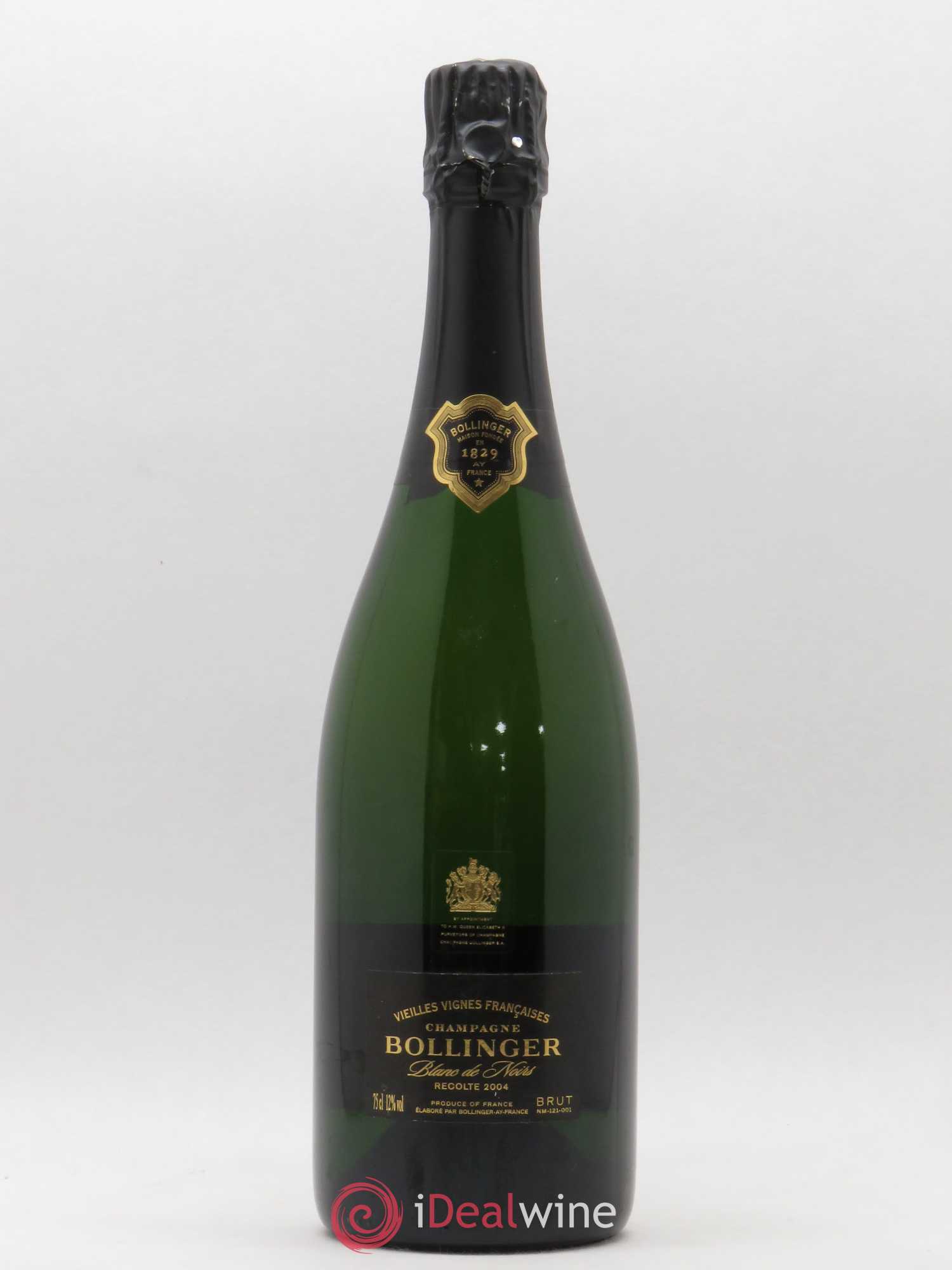 Brut Vieilles Vignes Françaises Bollinger 2004 - Lot de 1 bouteille - 0
