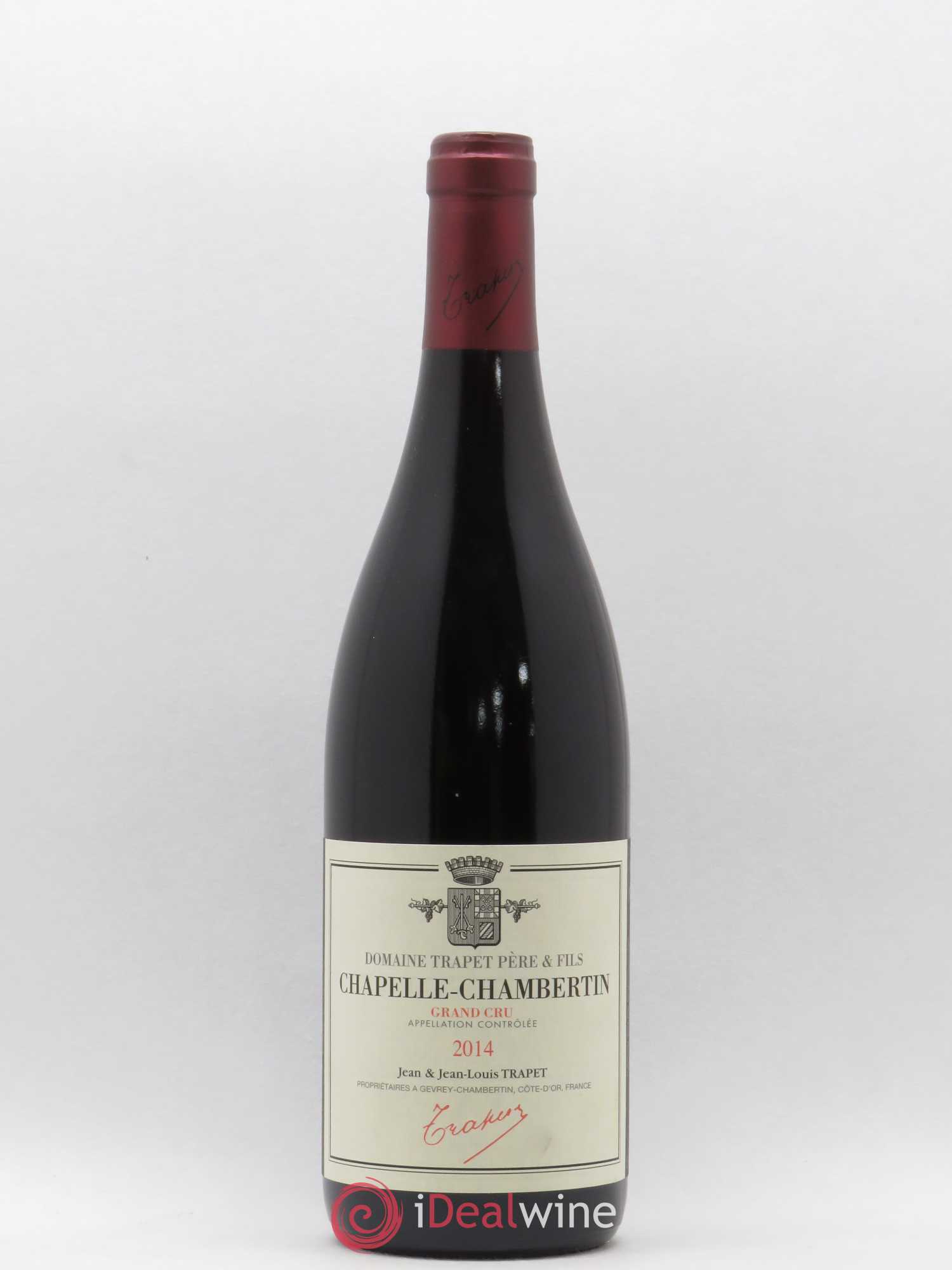 Chapelle-Chambertin Grand Cru Domaine Trapet 2014 - Lot de 1 bouteille - 0