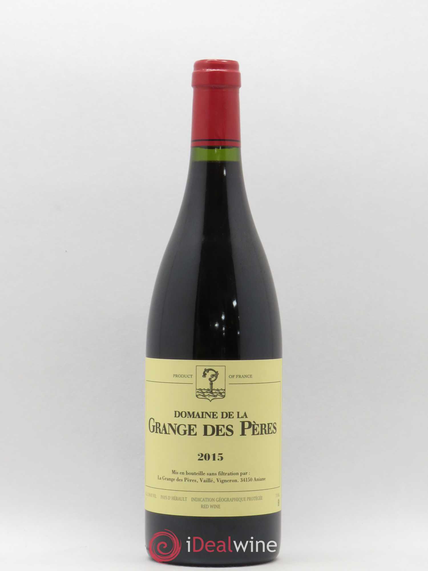 Pays d'Hérault Grange des Pères Laurent Vaillé 2015 - Lot de 1 bouteille - 0