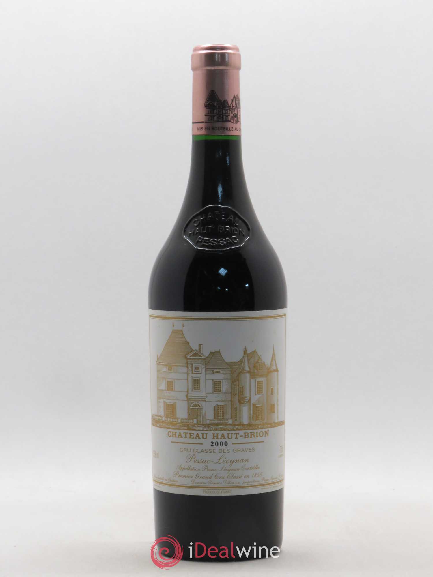 Château Haut Brion 1er Grand Cru Classé 2000 - Lot de 1 bouteille - 0