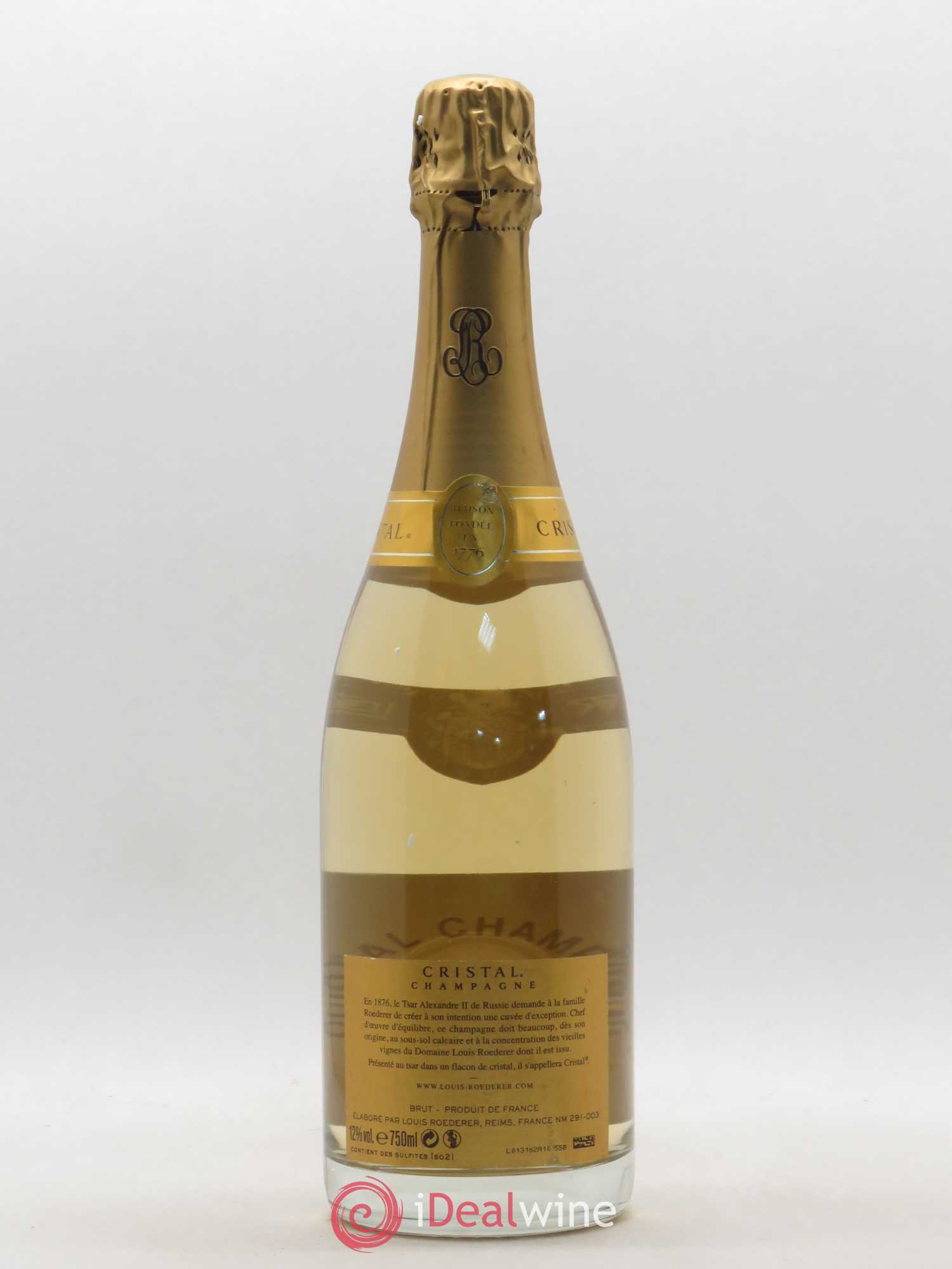 Cristal Louis Roederer 2008 - Lot de 1 bouteille - 1