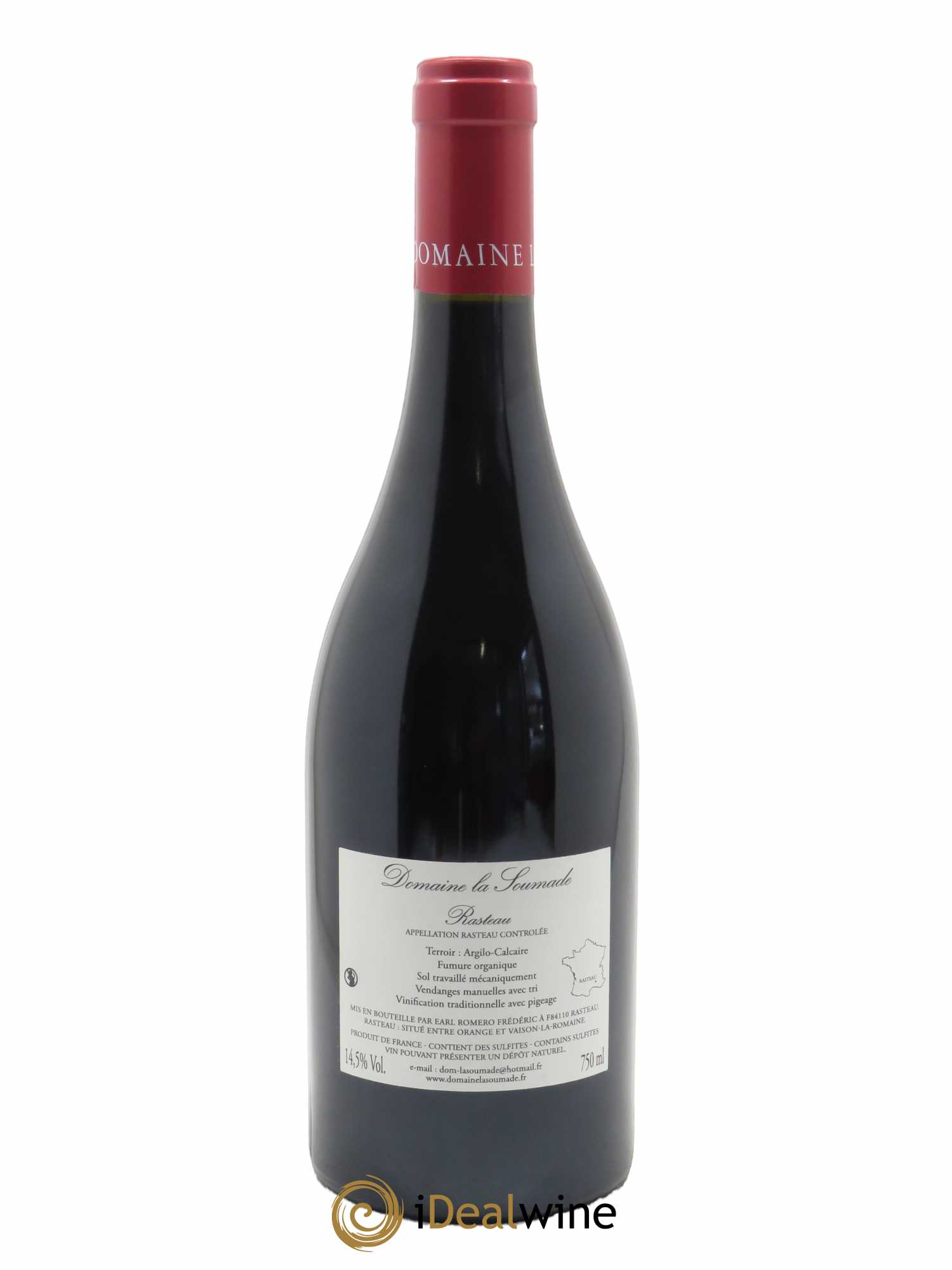 Rasteau Fleur de confiance La Soumade (Domaine) 2019 - Lot of 1 bottle - 1