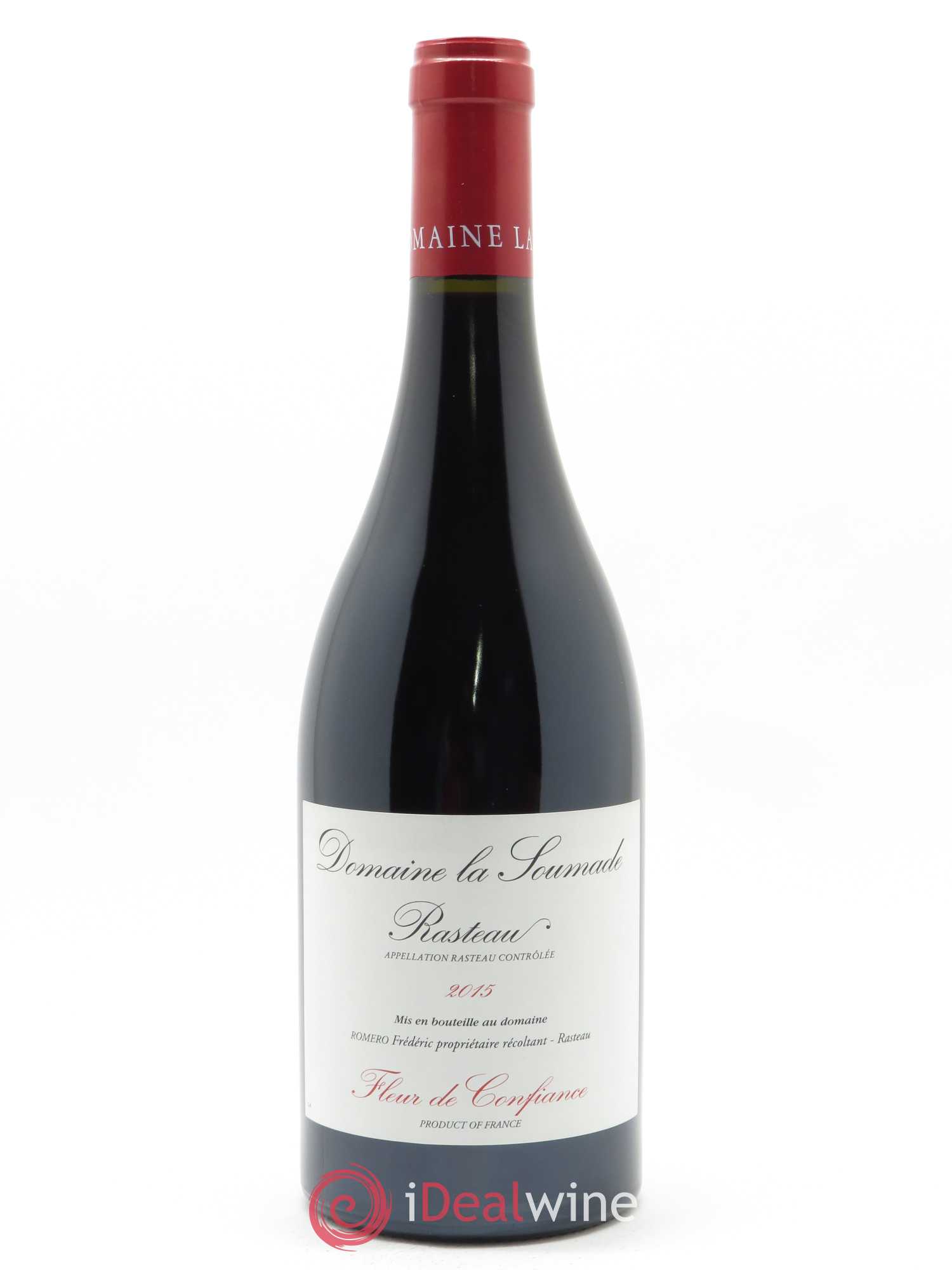 Rasteau Fleur de confiance La Soumade (Domaine) 2015 - Lot de 1 bouteille - 0