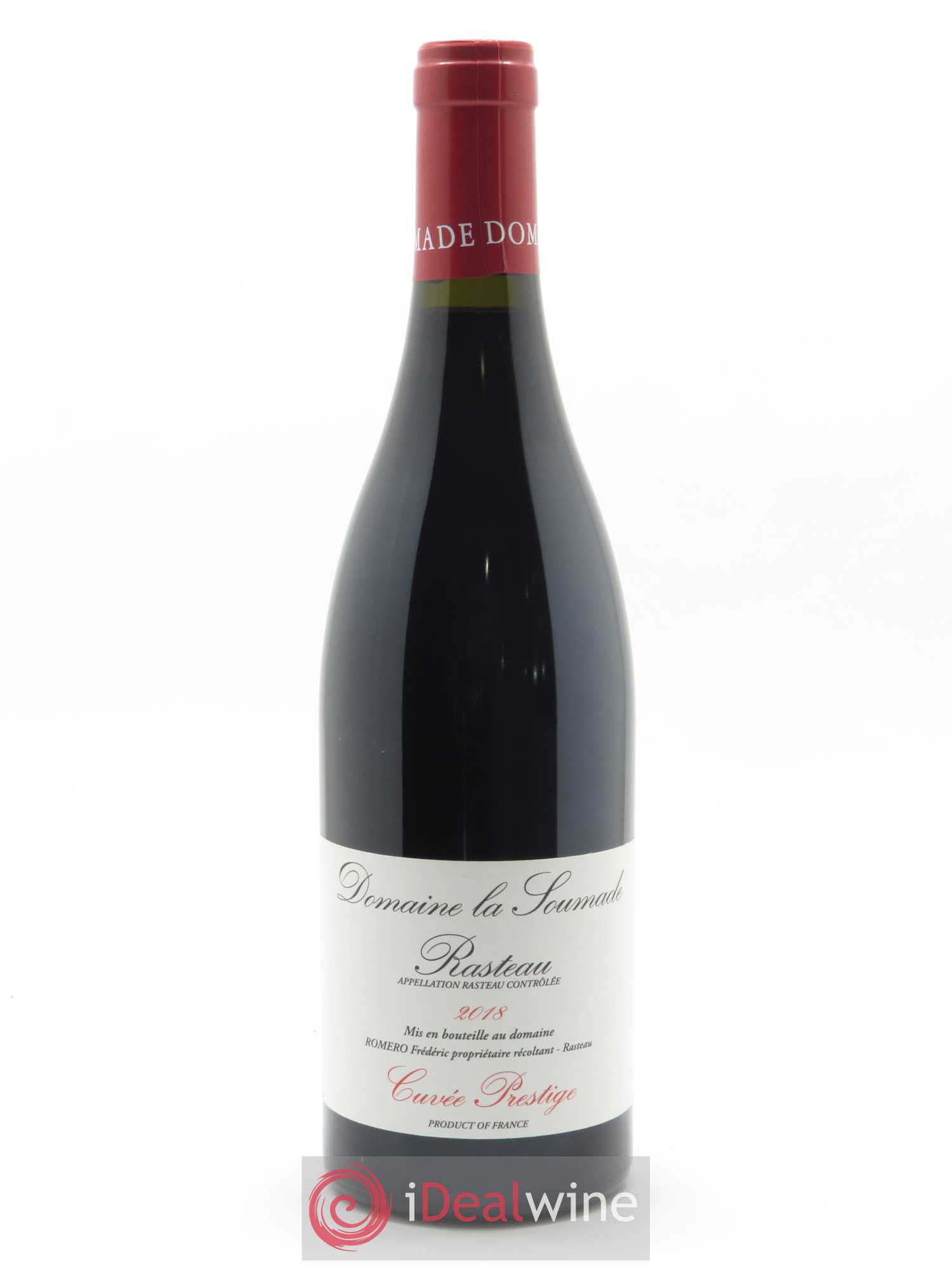 Rasteau Cuvée Prestige La Soumade (Domaine) 2018 - Posten von 1 Flasche - 0