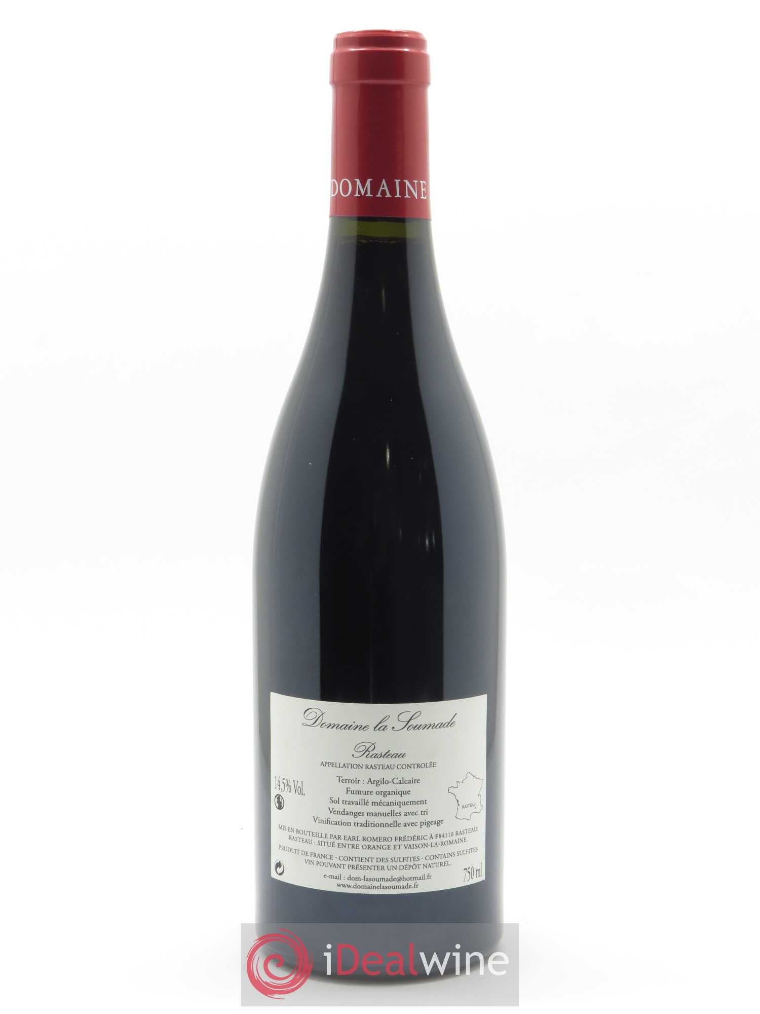 Rasteau Cuvée Confiance La Soumade (Domaine) 2018 - Lot of 1 bottle - 1