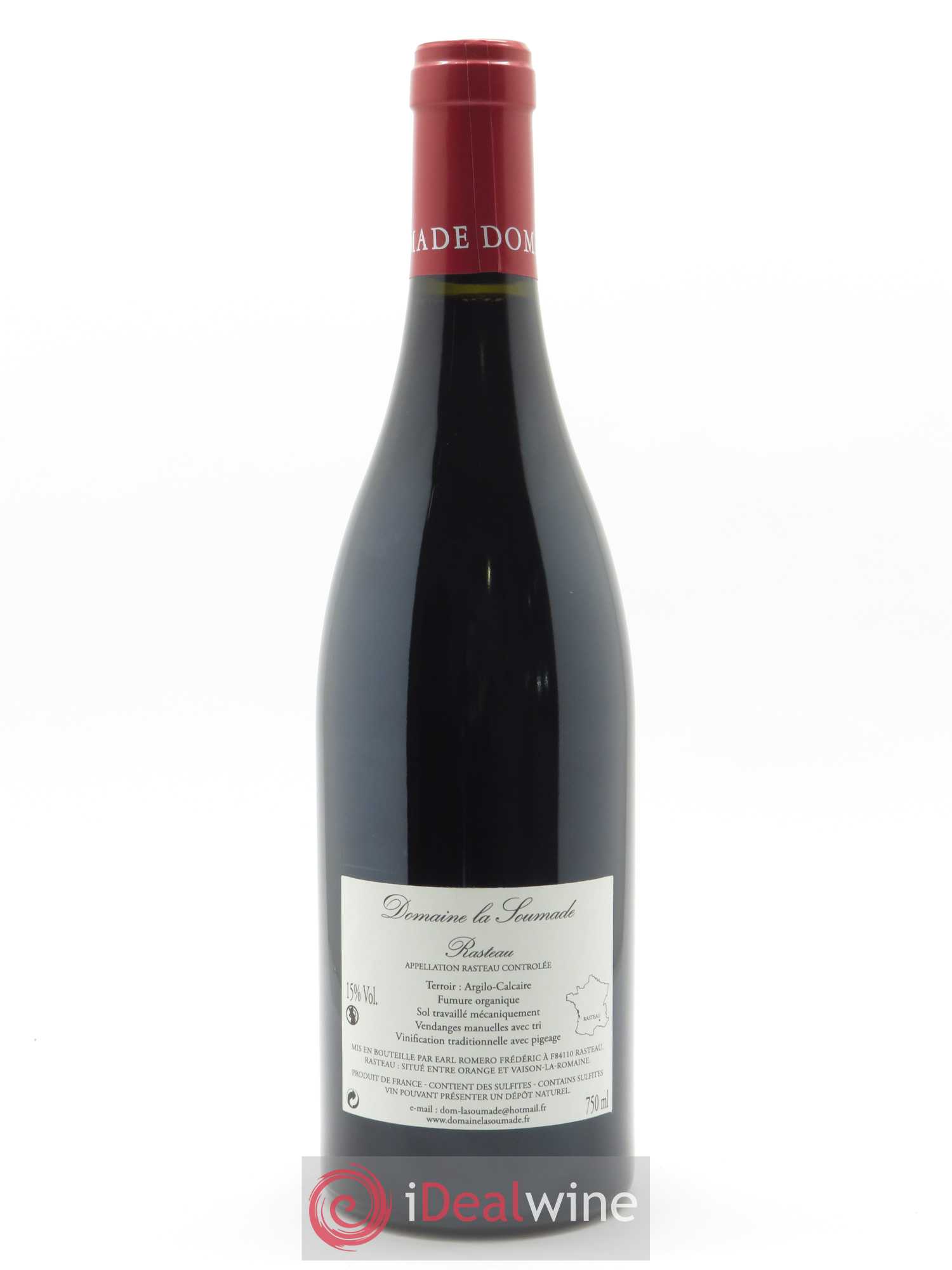 Rasteau La Soumade (Domaine) 2018 - Lot de 1 bouteille - 1