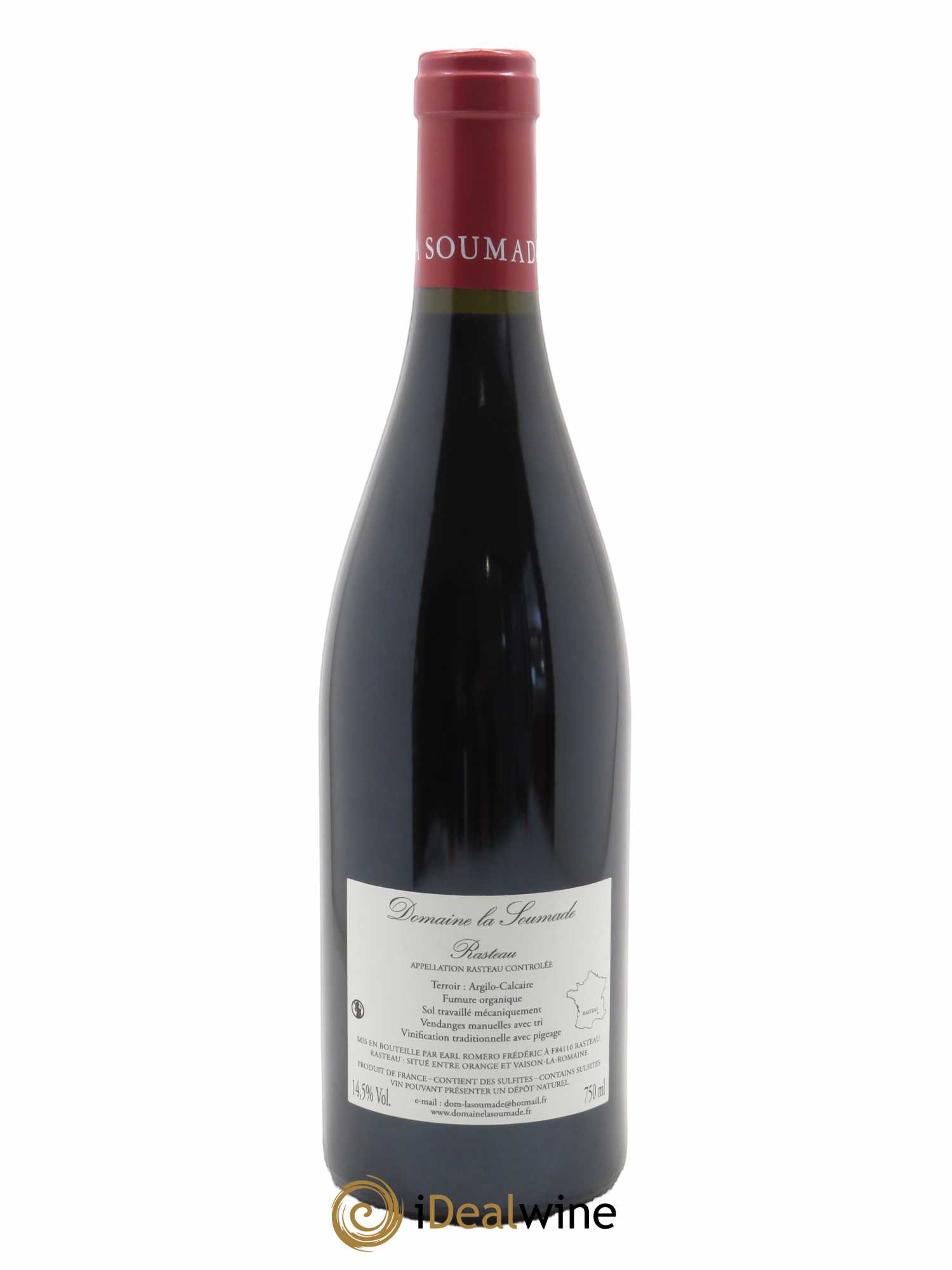 Rasteau Cuvée Confiance La Soumade (Domaine) 2019 - Lot of 1 bottle - 1