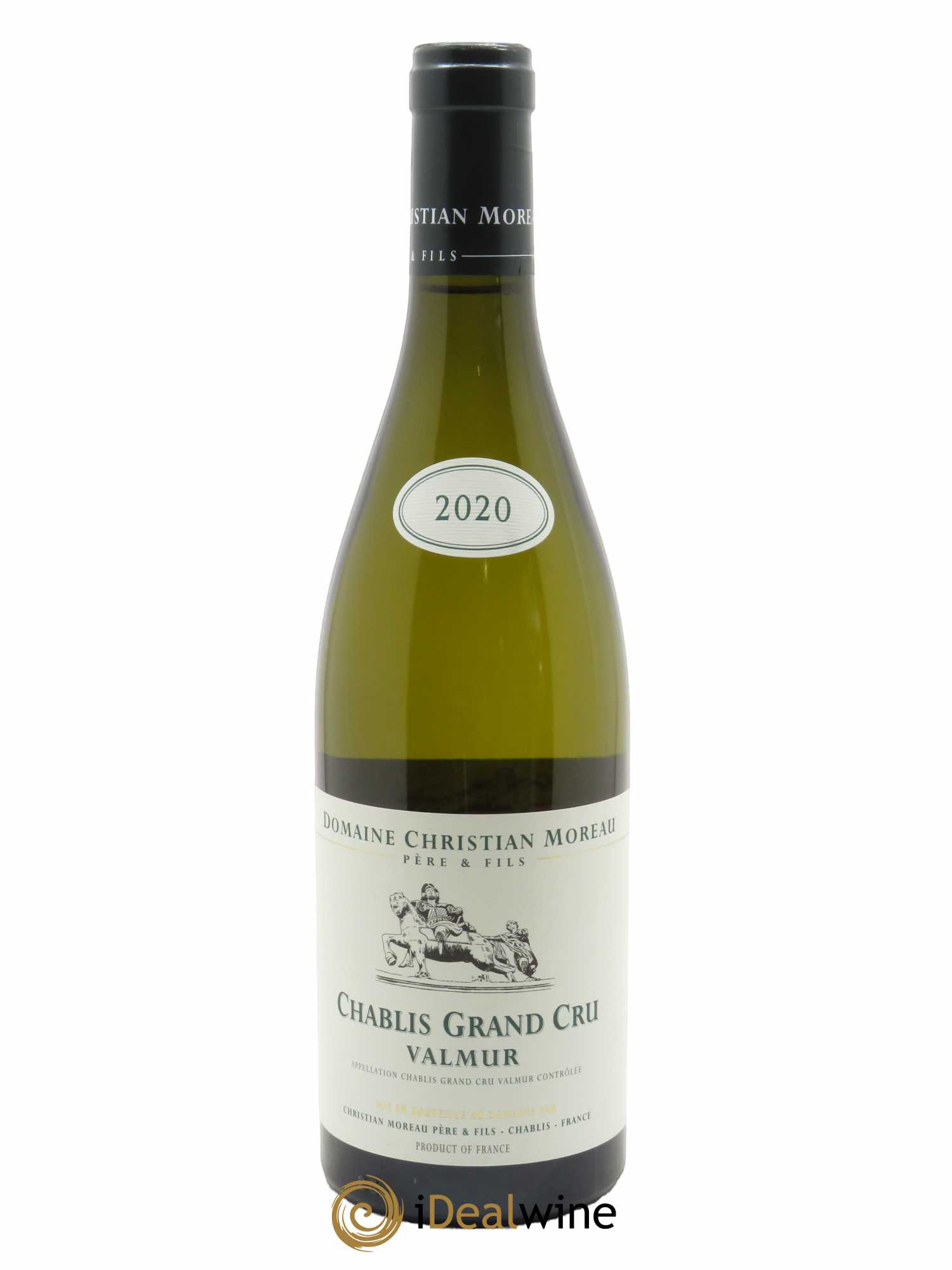 Chablis Grand Cru Valmur Christian Moreau 2020 - Lot de 1 bouteille - 0