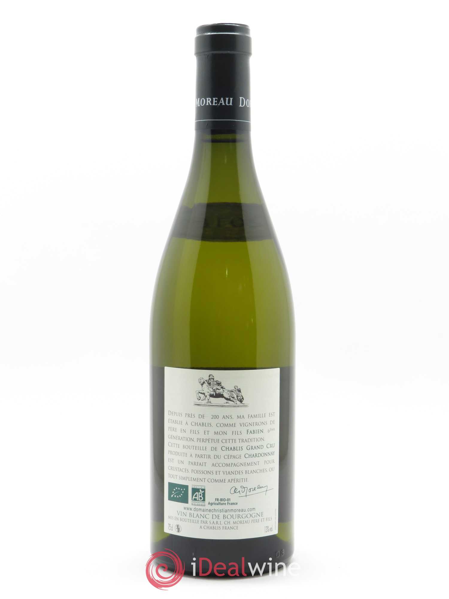 Chablis Grand Cru Les Clos Christian Moreau 2018 - Posten von 1 Flasche - 1
