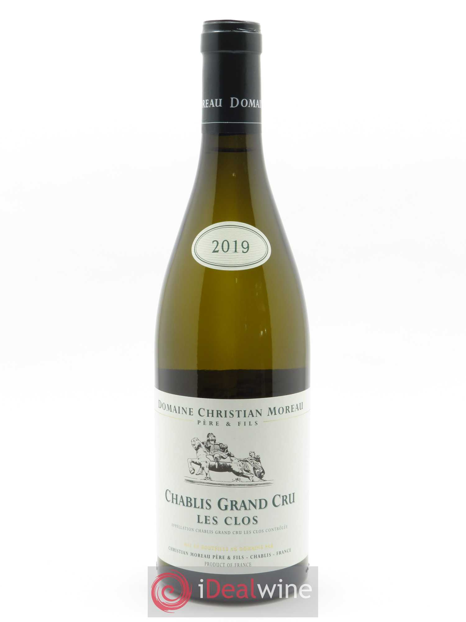 Chablis Grand Cru Les Clos Christian Moreau 2019 - Lot de 1 bouteille - 0