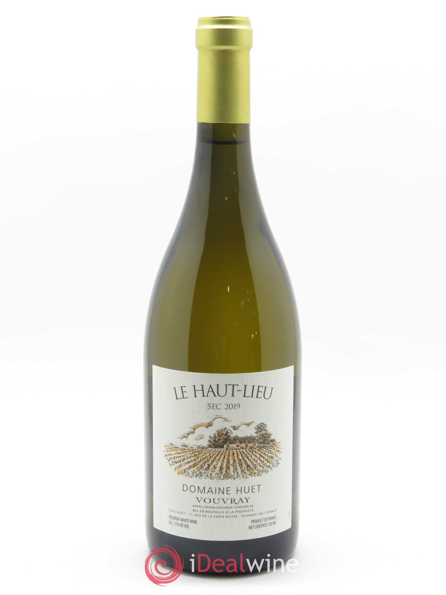 Vouvray Le Haut-Lieu Sec Domaine Huet 2019 - Lot de 1 bouteille - 0