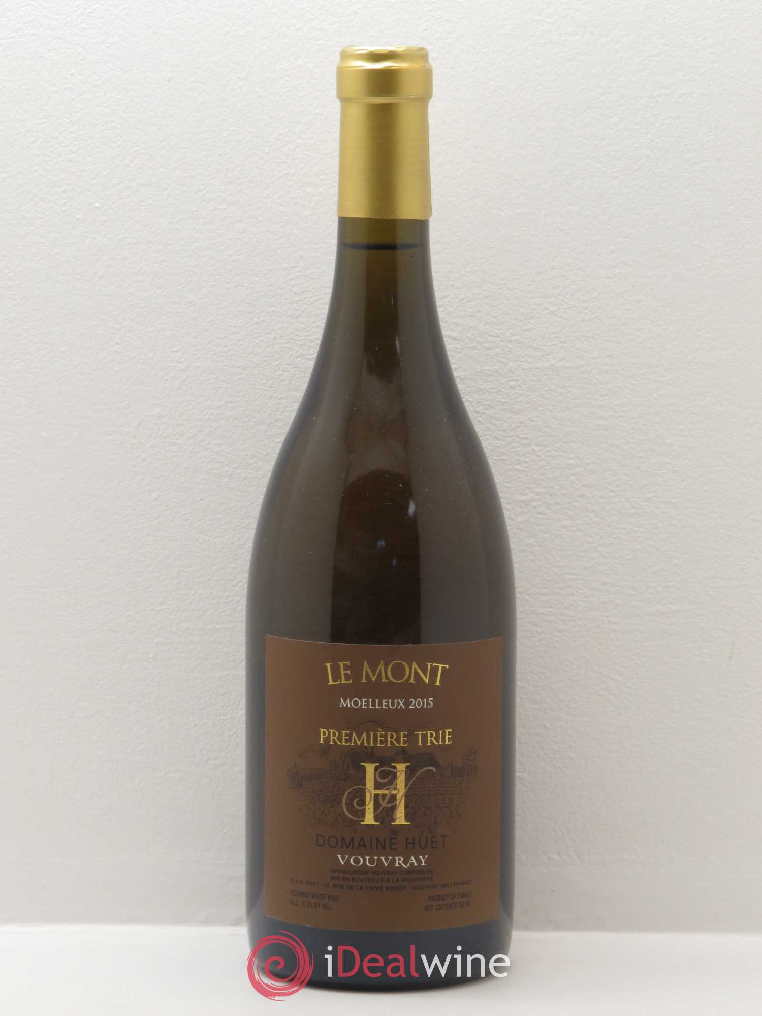 Vouvray Le Mont Moelleux 1ère Trie Domaine Huet 2015 - Lotto di 1 bottiglia - 0