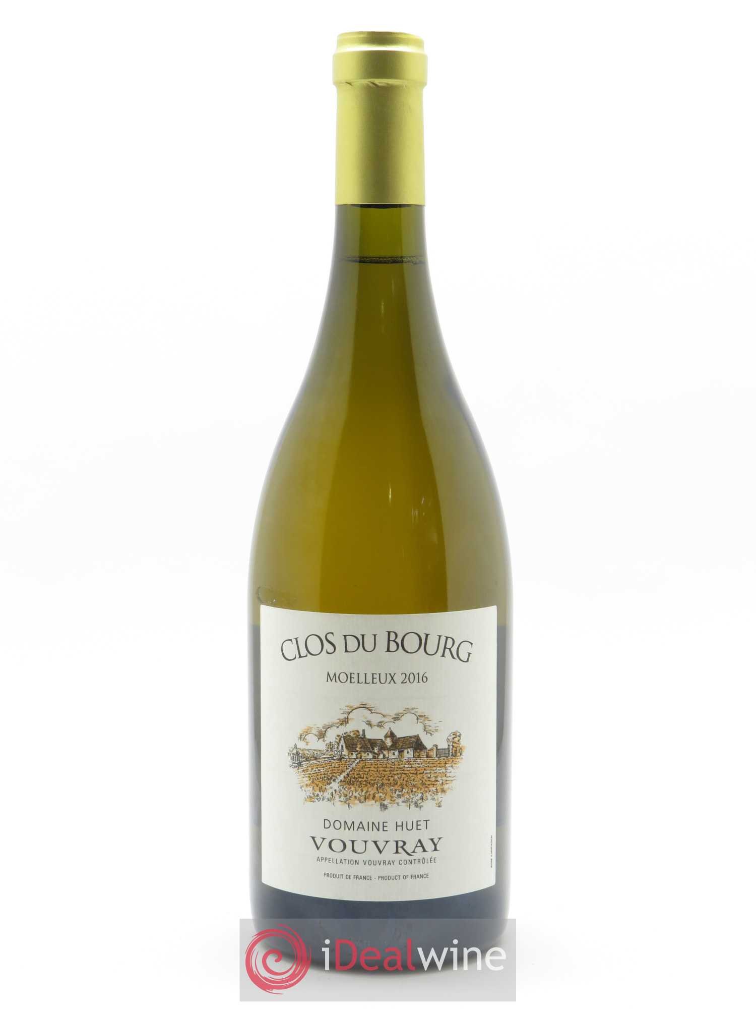 Vouvray Clos du Bourg Moelleux Domaine Huet 2016 - Lotto di 1 bottiglia - 0