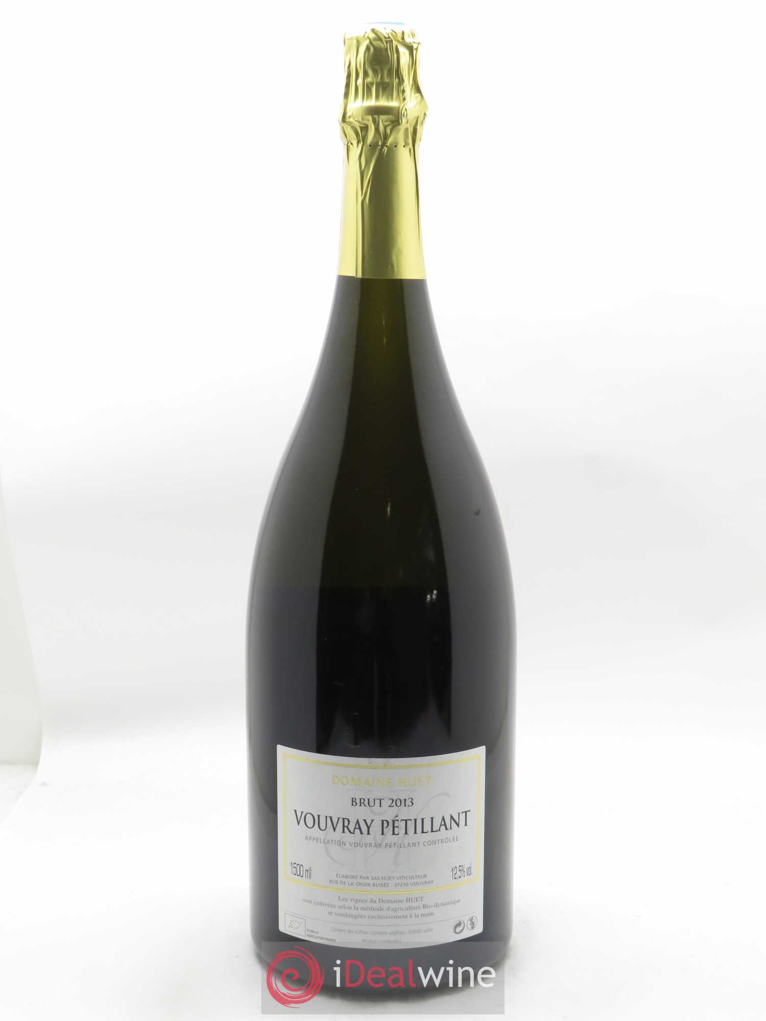 Vouvray Pétillant Brut Domaine Huet 2013 - Lot de 1 magnum - 1