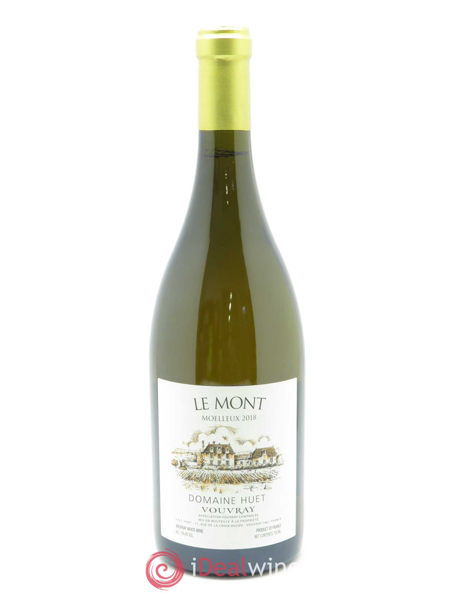 Vouvray Le Mont Moelleux Domaine Huet 2018 - Lotto di 1 bottiglia - 0
