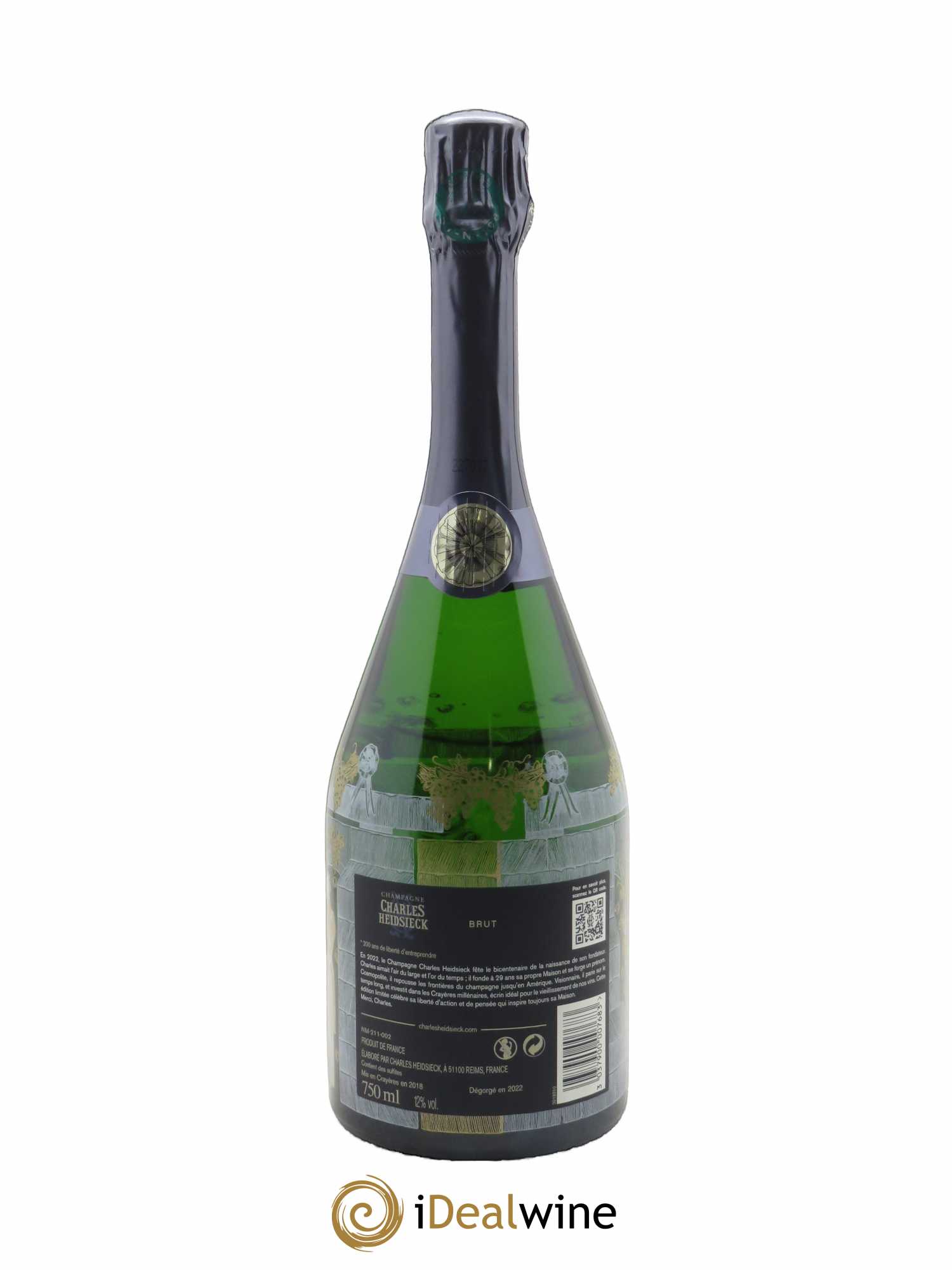 Brut Réserve 200 Years of Liberty Charles Heidsieck - Lot of 1 bottle - 1