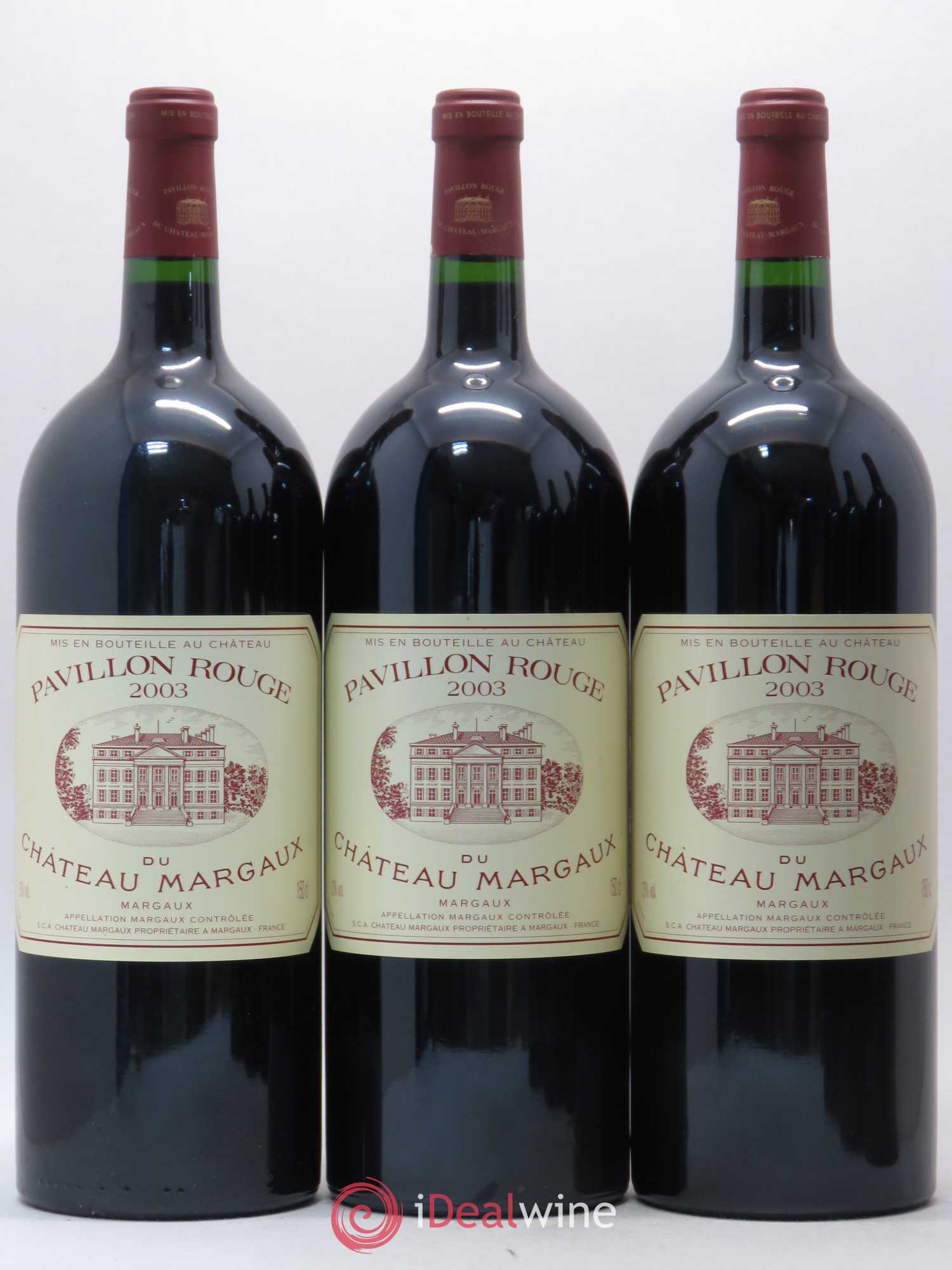 Pavillon Rouge du Château Margaux Second Vin 2003 - Lot de 6 magnums - 1