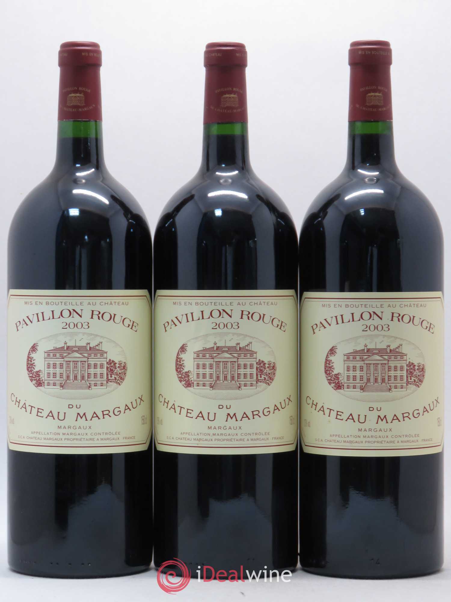 Pavillon Rouge du Château Margaux Second Vin 2003 - Lot de 6 magnums - 2