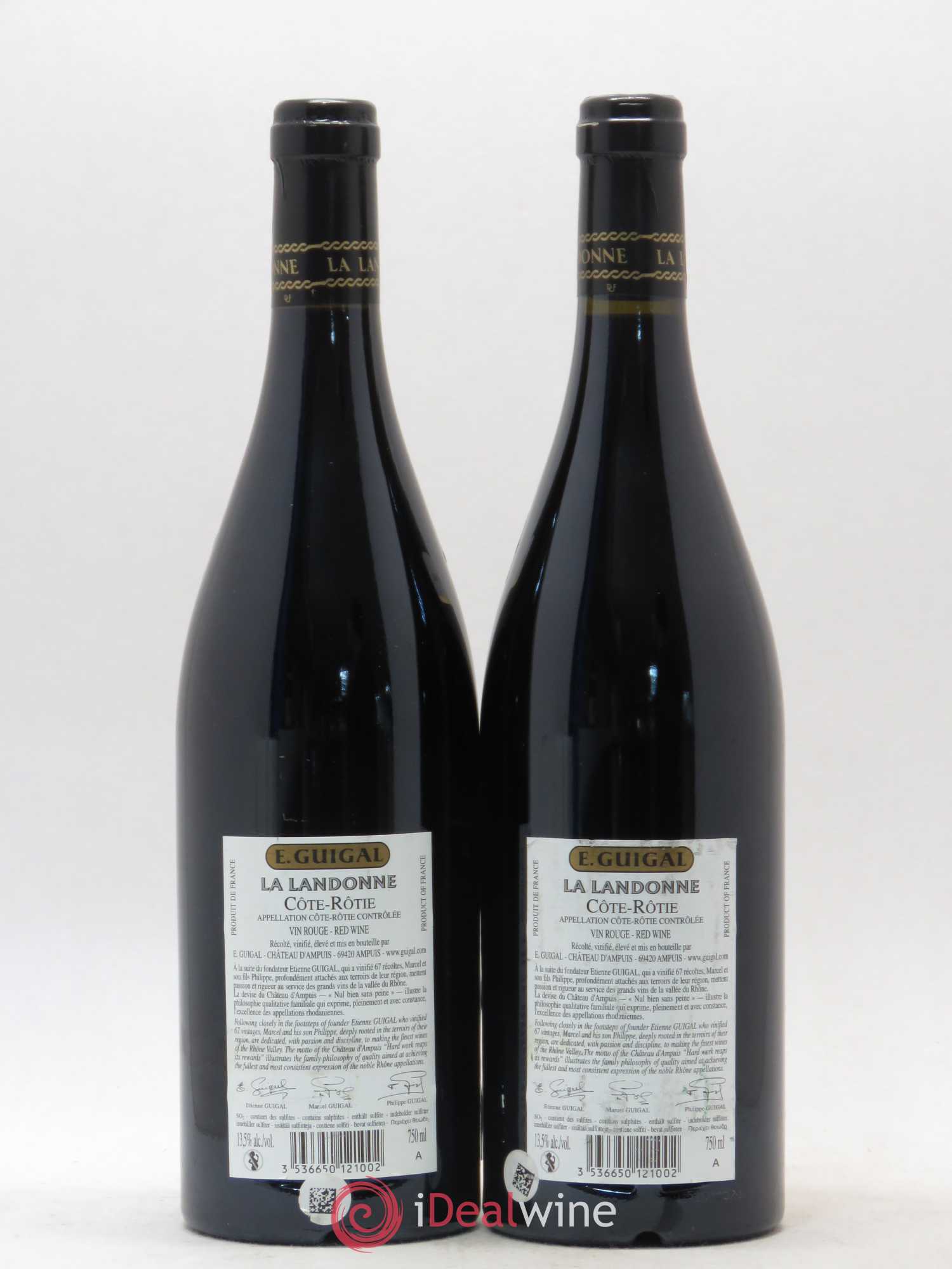 Côte-Rôtie La Landonne Guigal 2006 - Lot de 2 bouteilles - 1