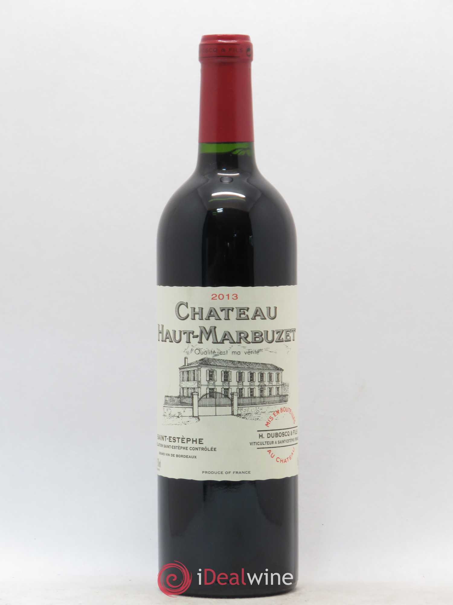Château Haut Marbuzet 2013 - Lot de 1 bouteille - 0