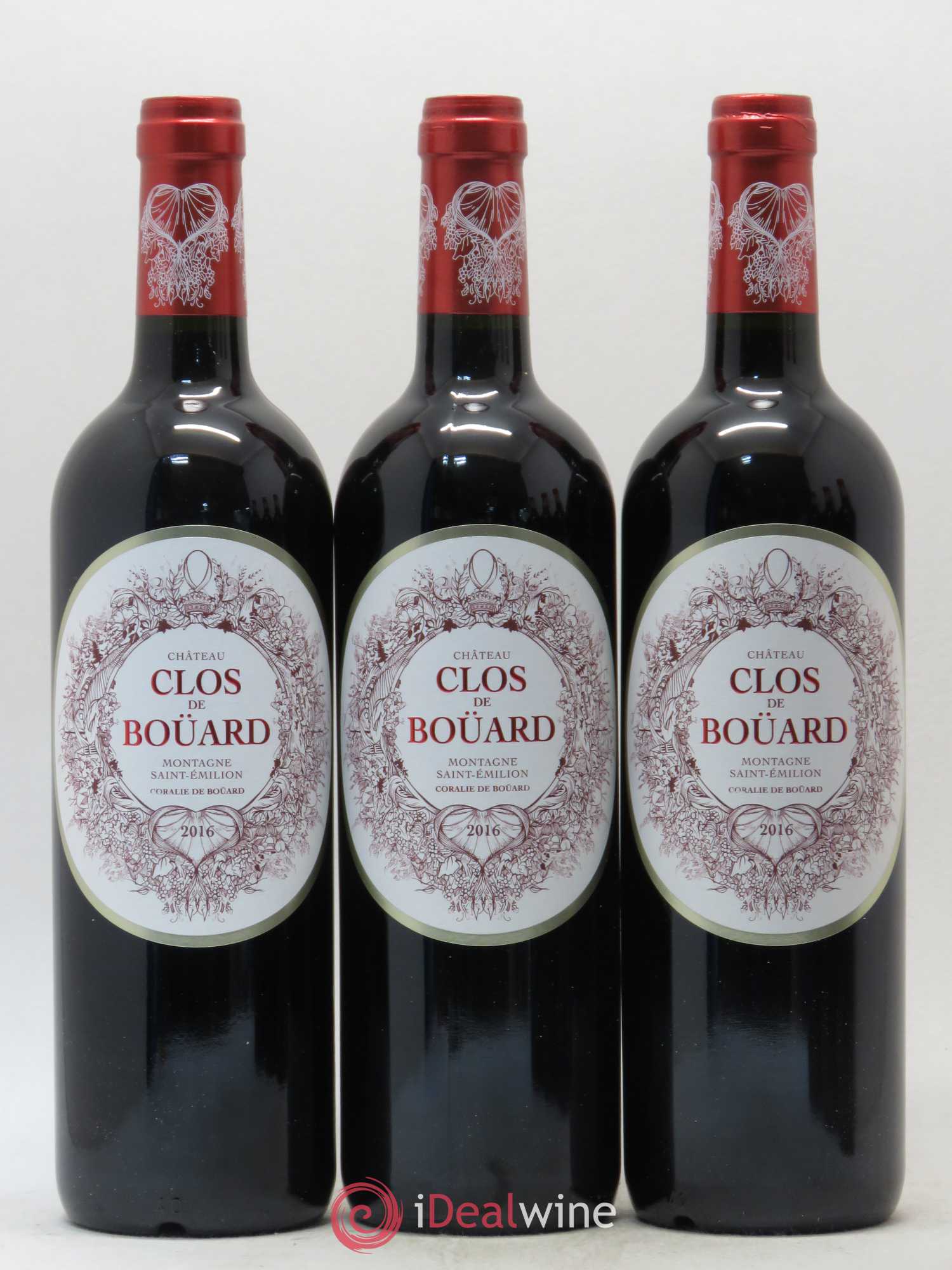 Montagne Saint-Émilion Château Clos de Bouard 2016 - Posten von 6 Flaschen - 1