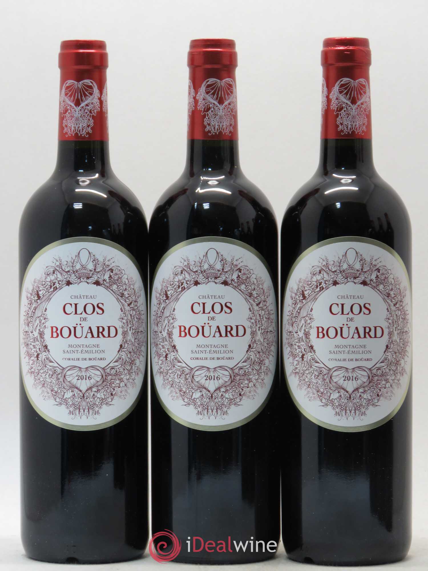Montagne Saint-Émilion Château Clos de Bouard 2016 - Posten von 6 Flaschen - 2