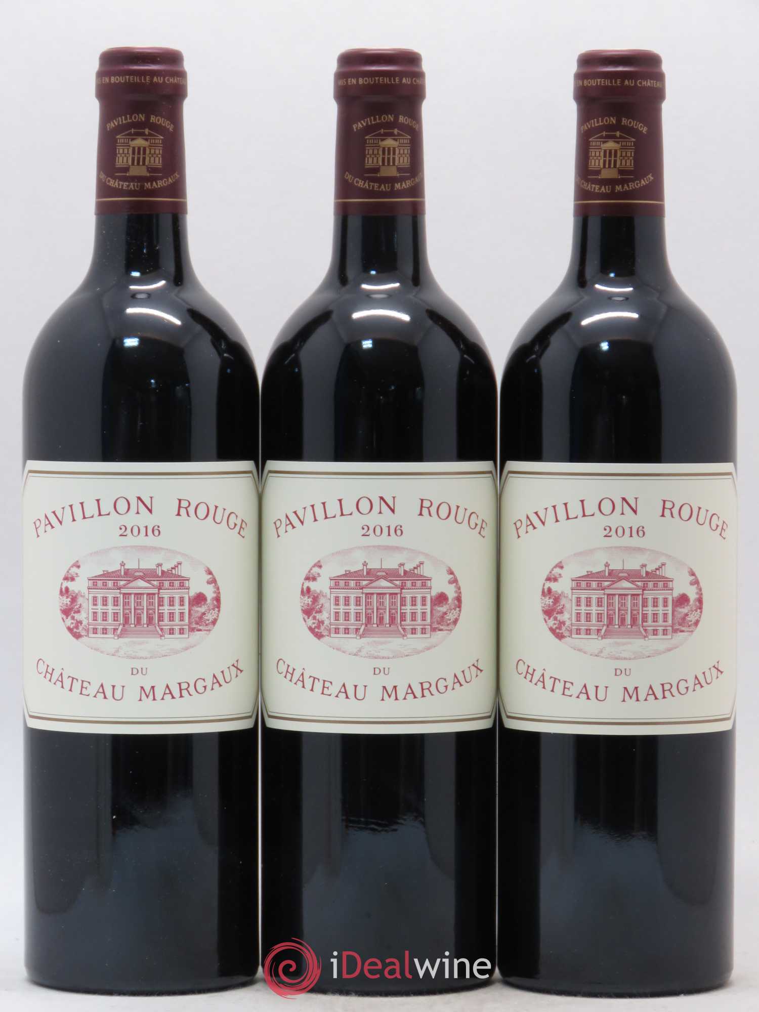 Pavillon Rouge du Château Margaux Second Vin 2016 - Lot de 3 bouteilles - 0