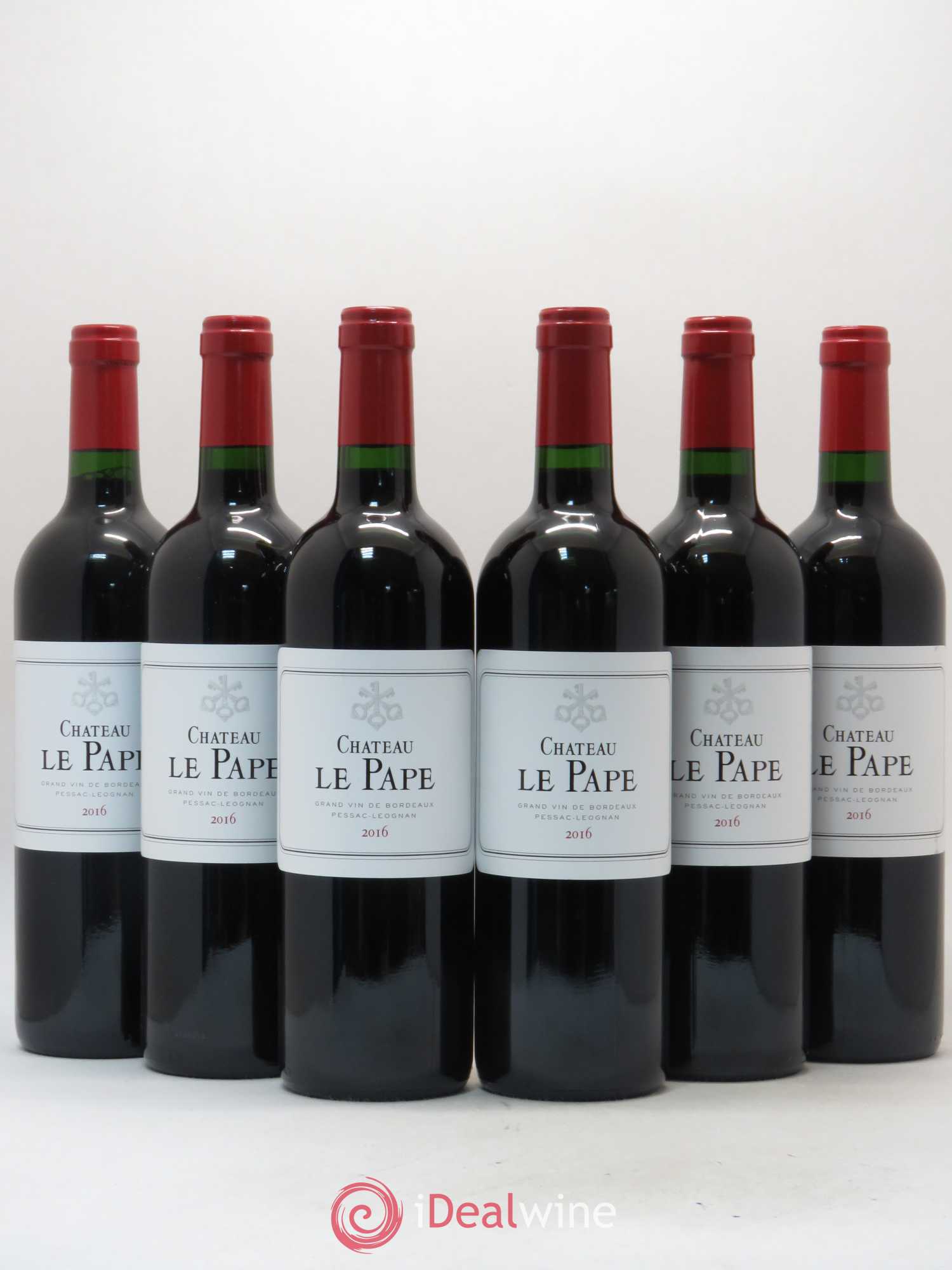 Pessac-Léognan Château Le Pape 2016 - Lot de 6 bouteilles - 0