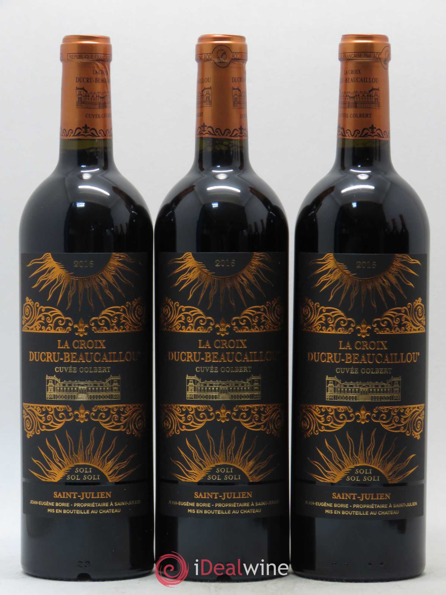 Saint-Julien La Croix de Beaucaillou Cuvée Colbert 2016 - Posten von 6 Flaschen - 1