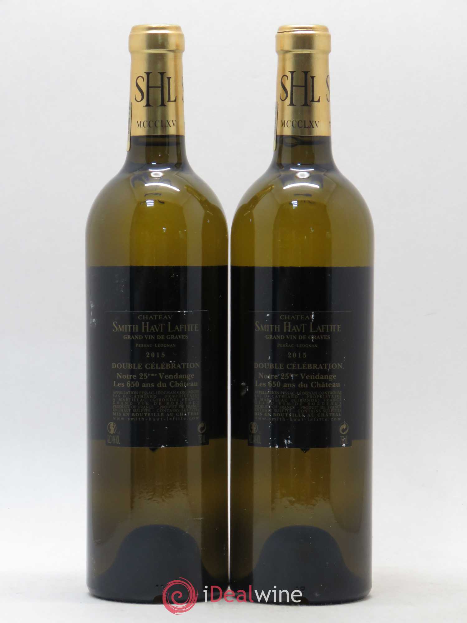 Château Smith Haut Lafitte 2015 - Lot de 2 bouteilles - 1
